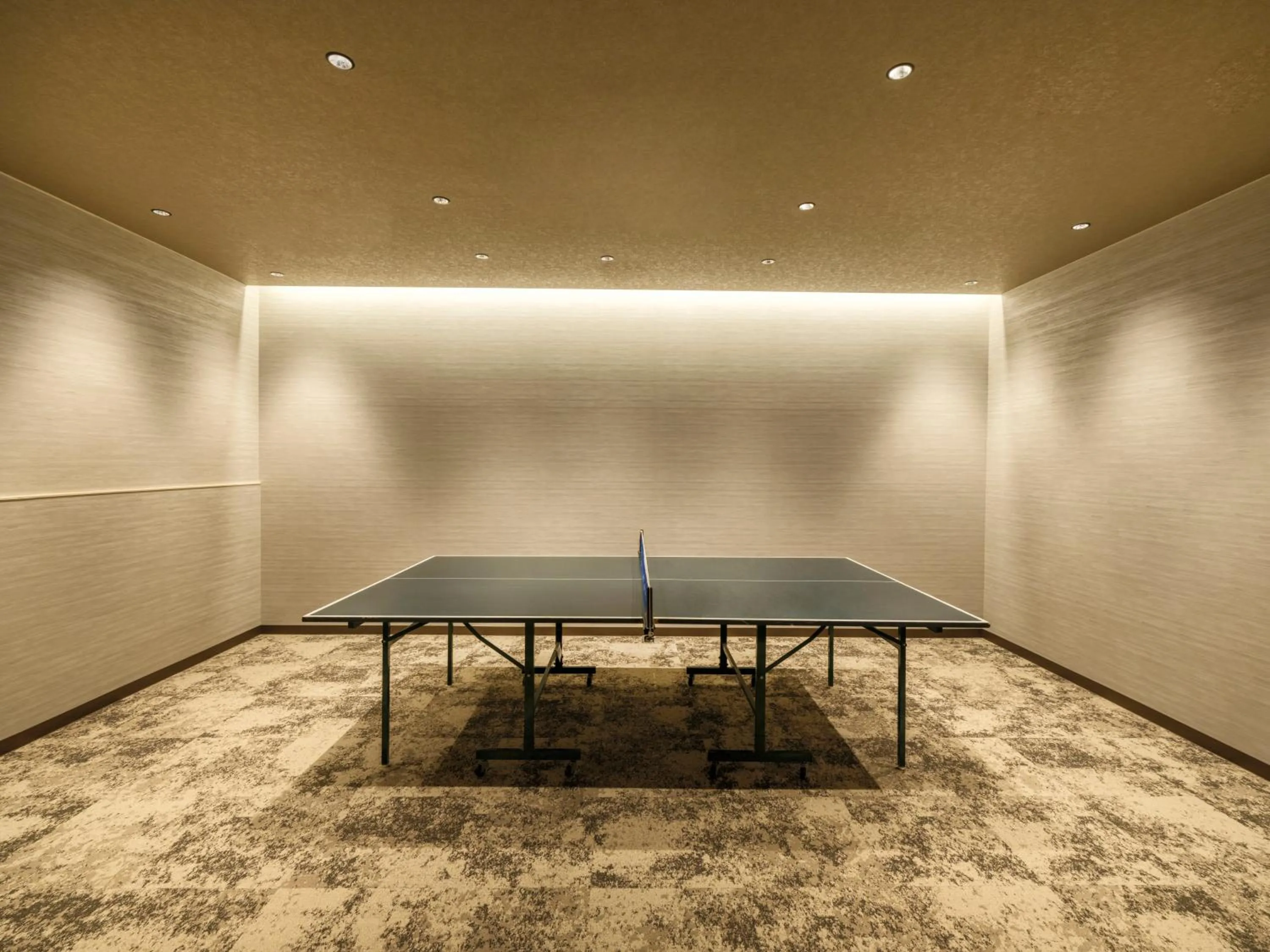 Table tennis in KAMENOI HOTEL Oarai