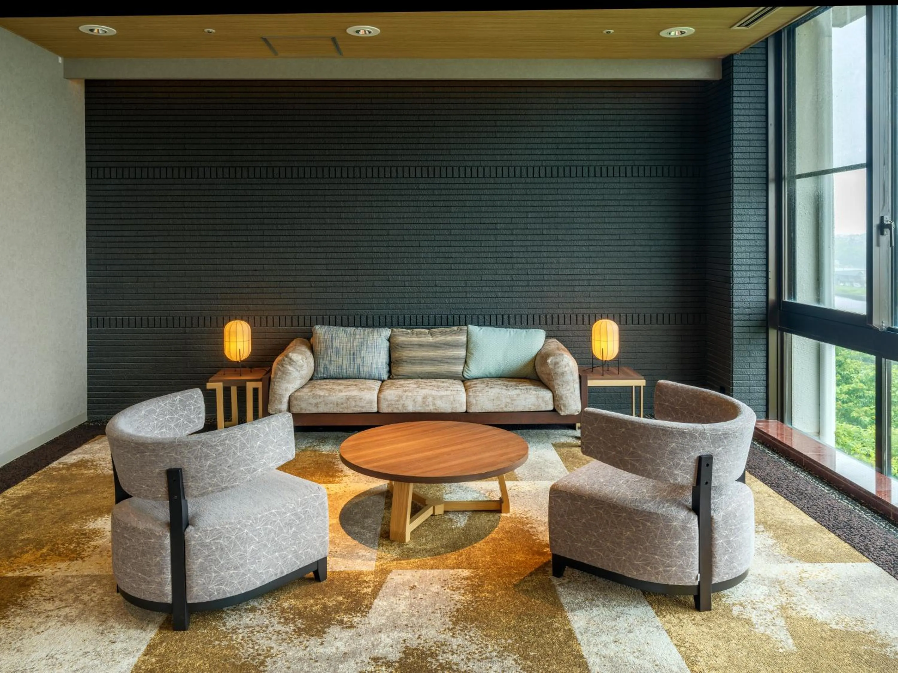 Area and facilities in KAMENOI HOTEL Oarai