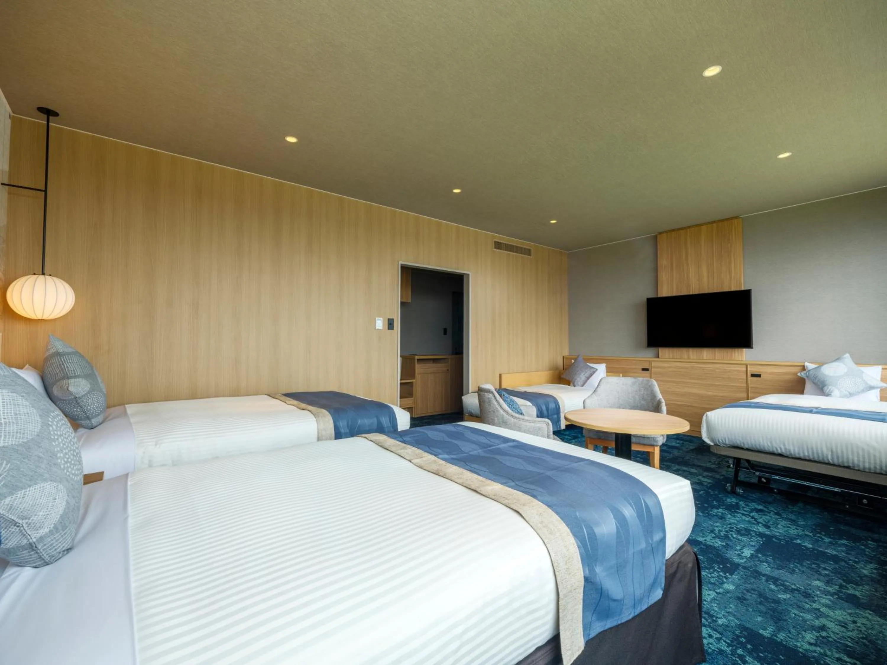 Bed in KAMENOI HOTEL Oarai