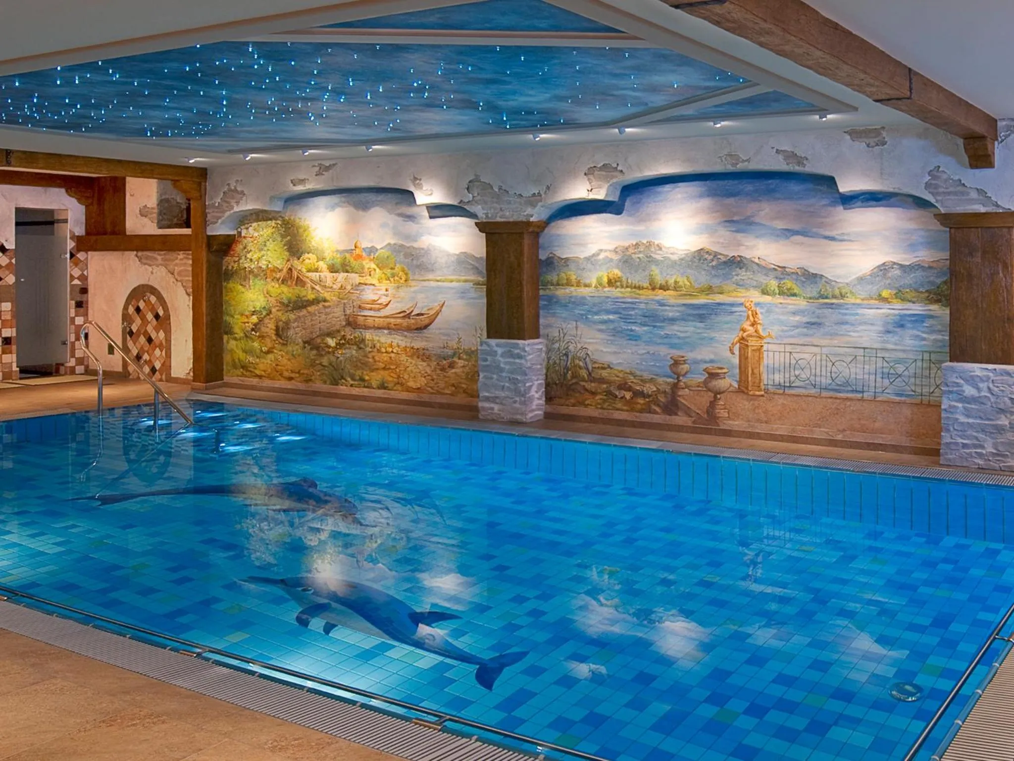 Swimming pool in Steinbach-Hotel