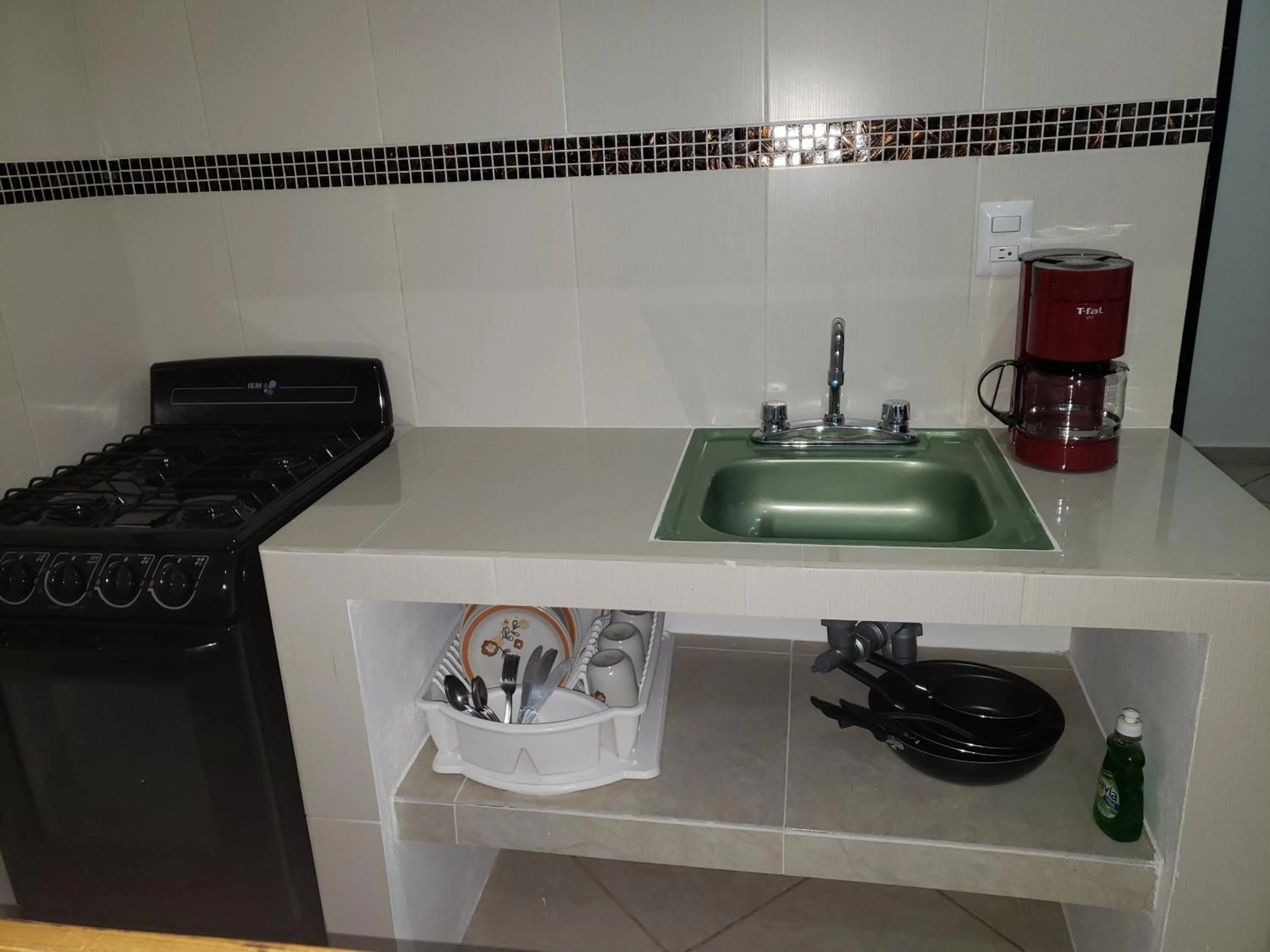 Kitchen or kitchenette in A una calle del ado 5ta avenida