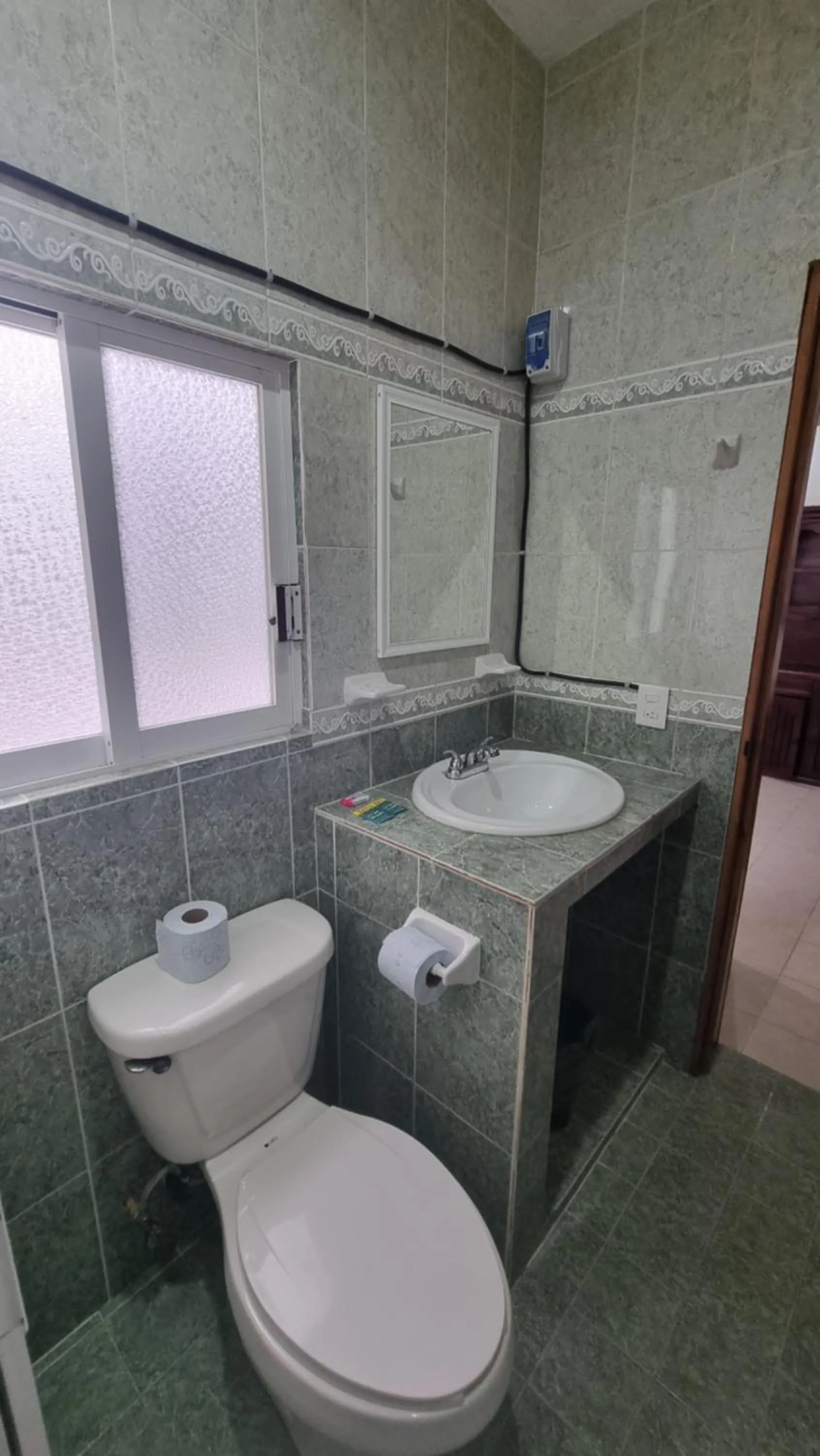 Bathroom in A una calle del ado 5ta avenida