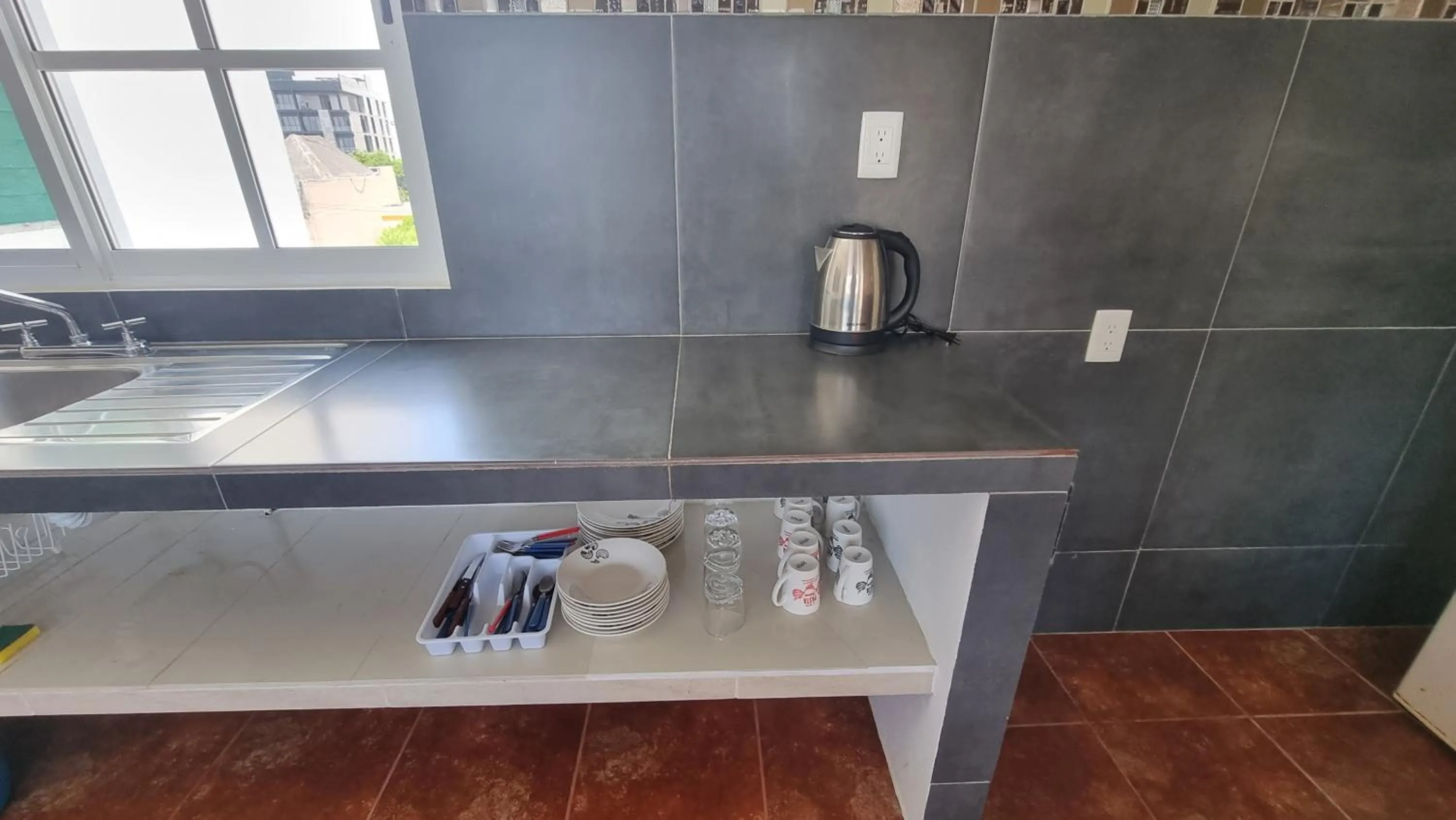 Kitchen or kitchenette in A una calle del ado 5ta avenida