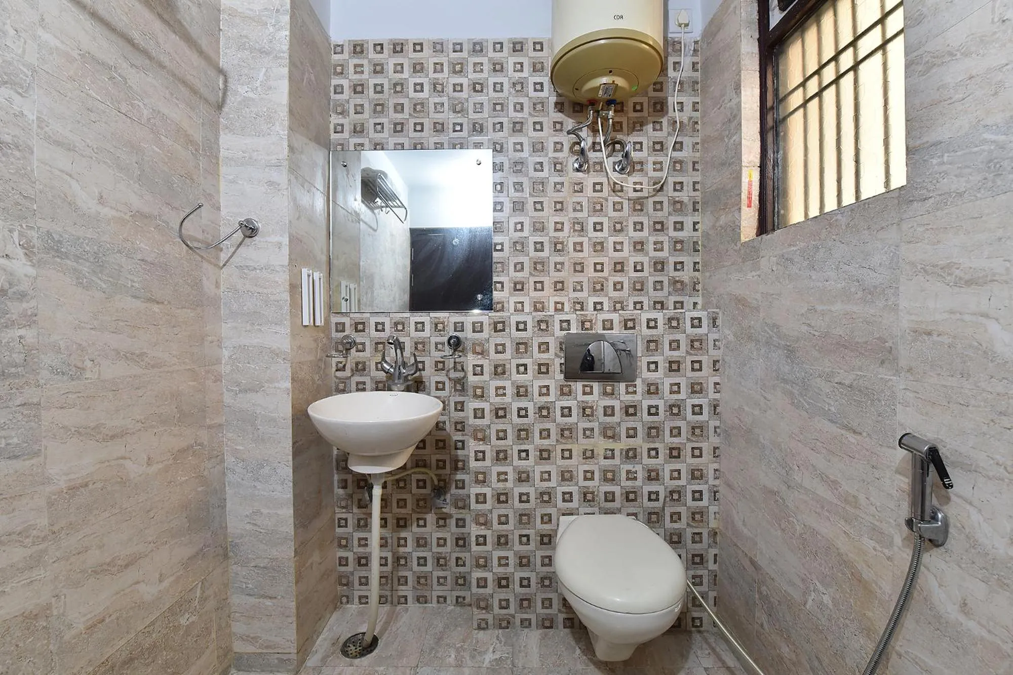 Bathroom in FabHotel Rushank Palace