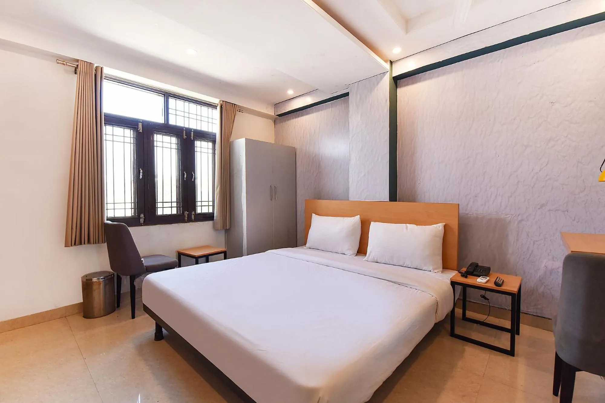 Bedroom in FabHotel Rushank Palace