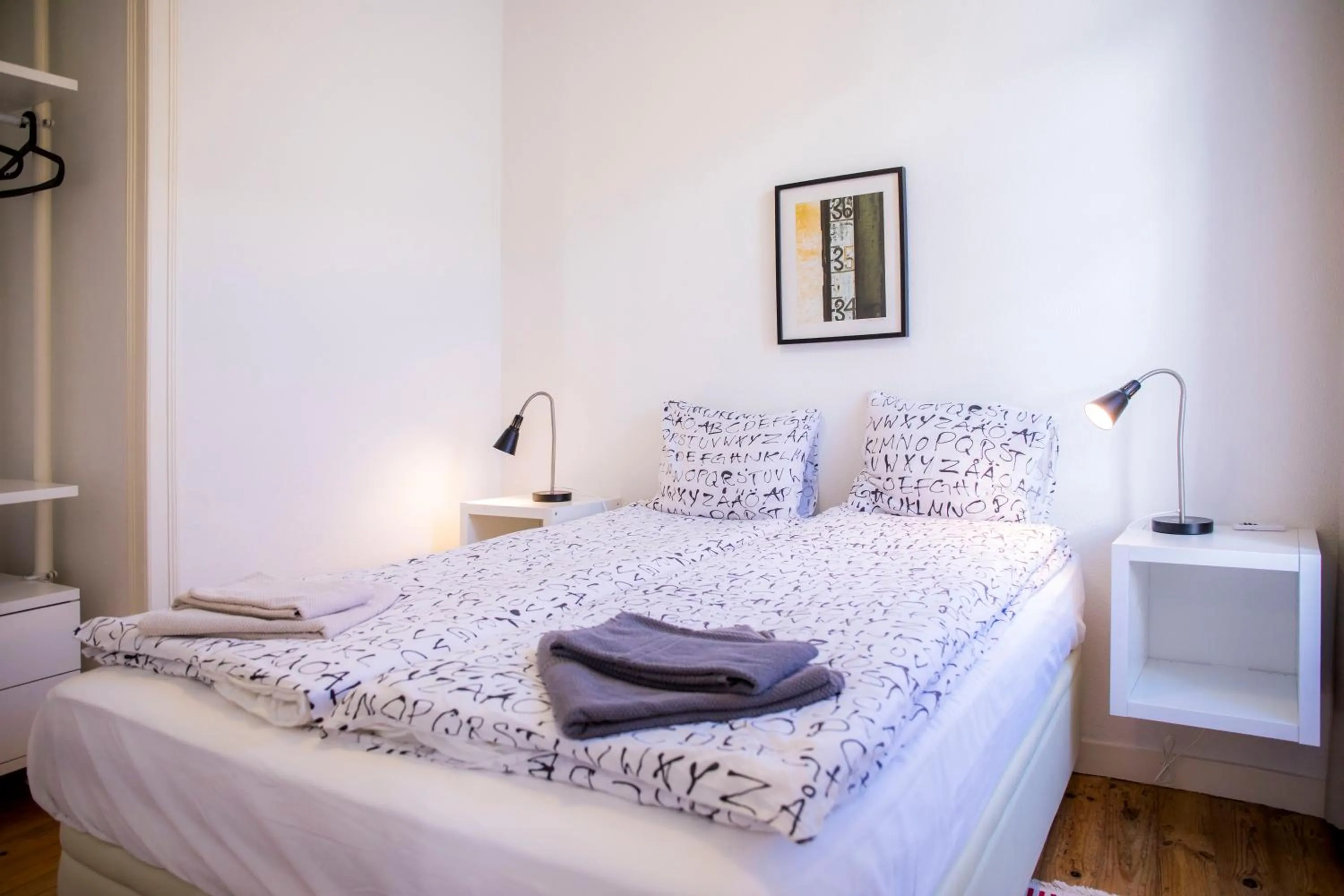 Bed in Apartamento Joaquim Tello