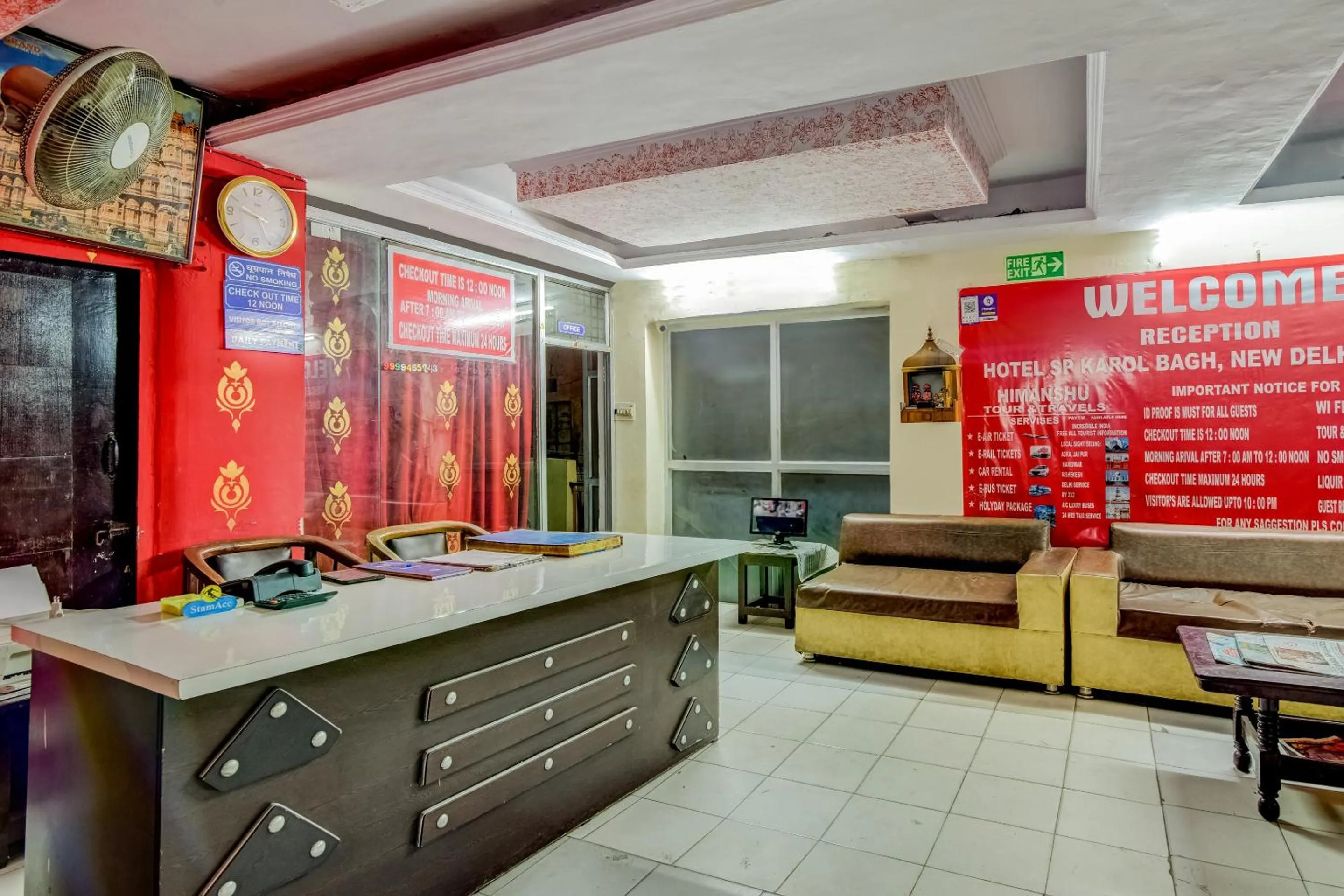 Lobby or reception in Spot On Swagat Palace