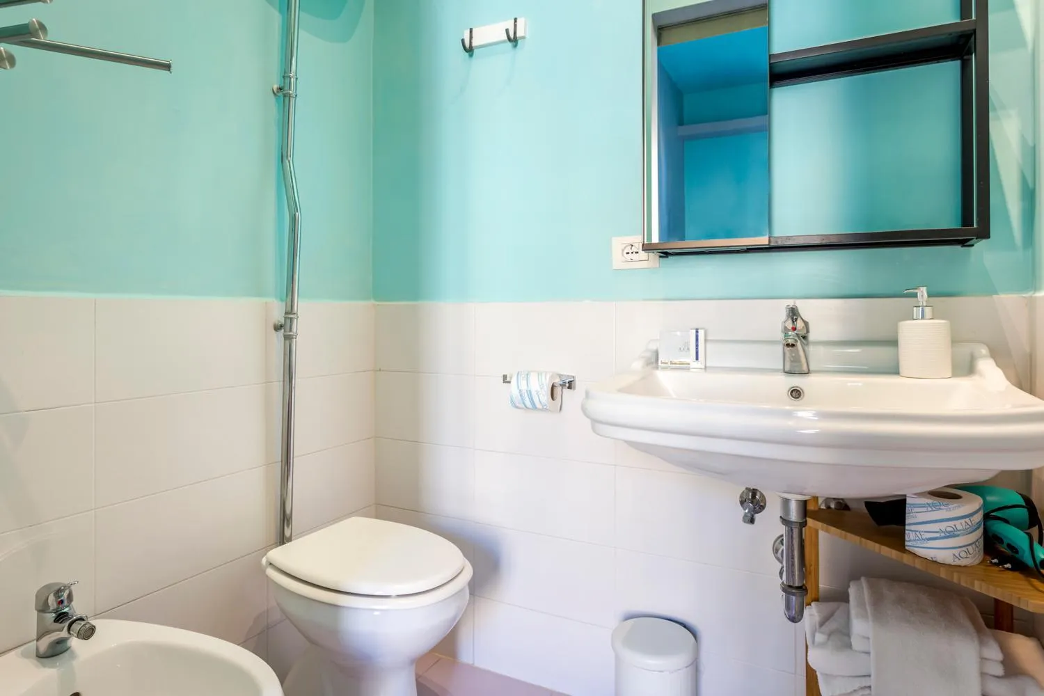 Toilet in AmoRoma Suite