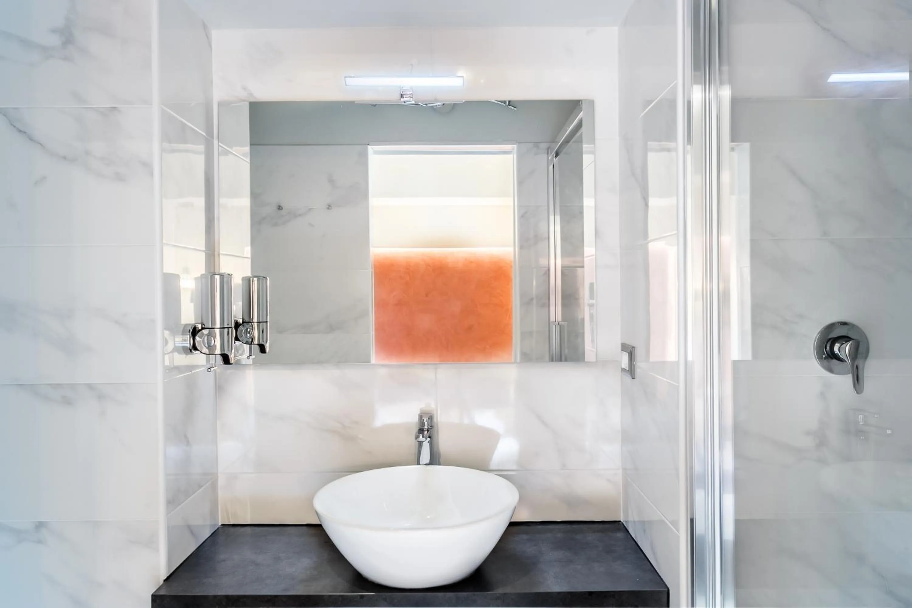 Bathroom in AmoRoma Suite