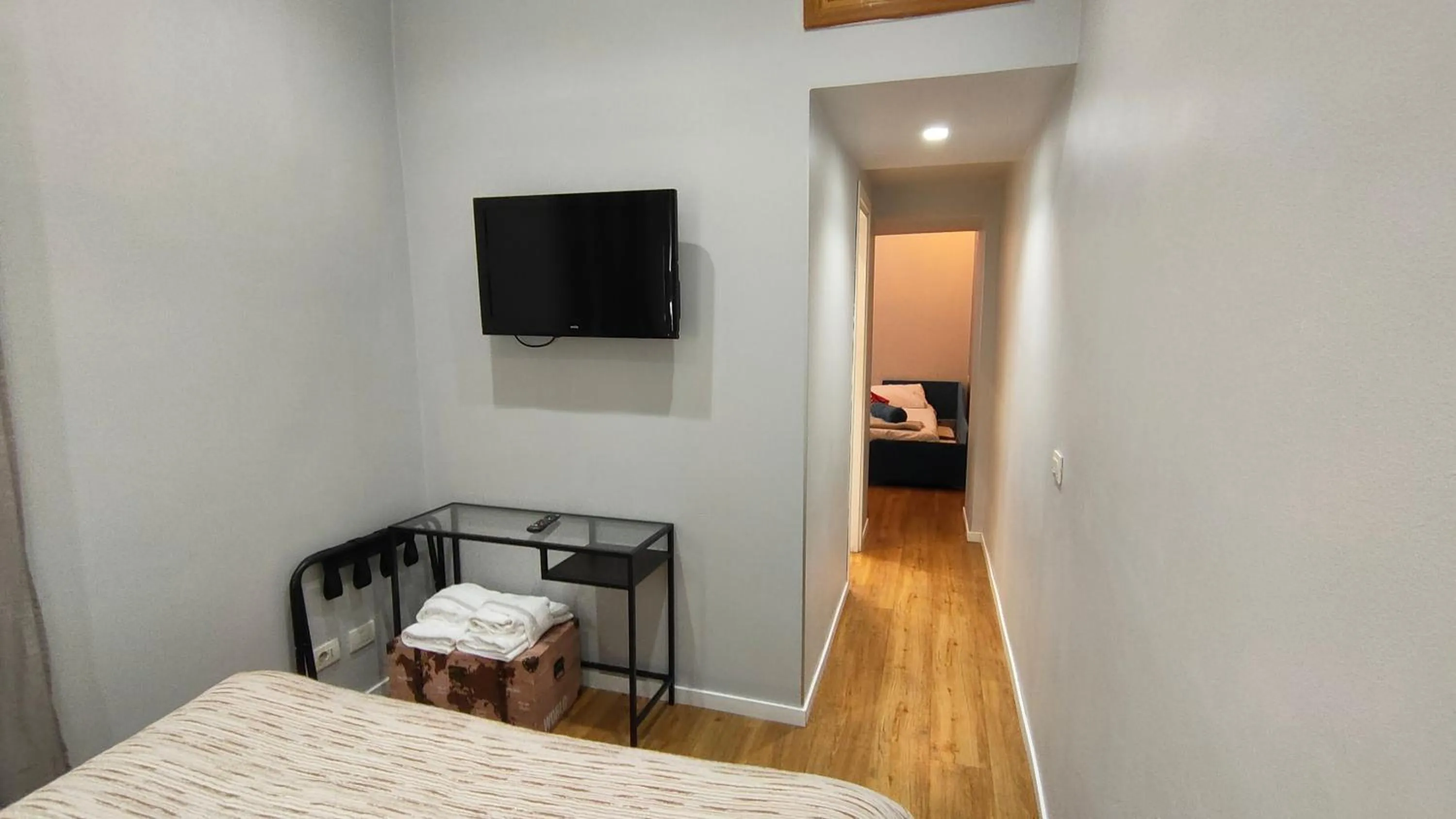 Bed in AmoRoma Suite