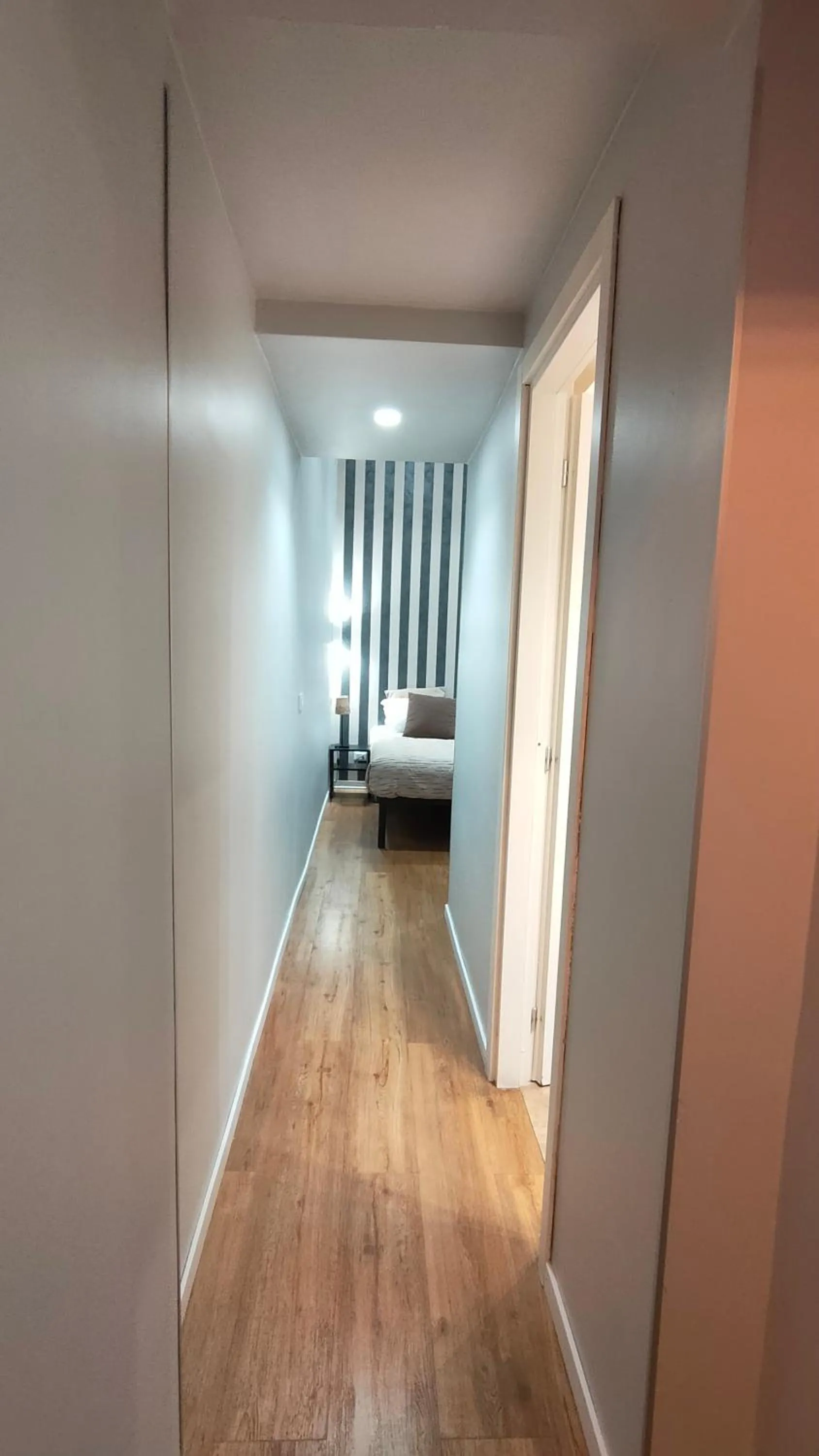 Photo of the whole room, Bed in AmoRoma Suite