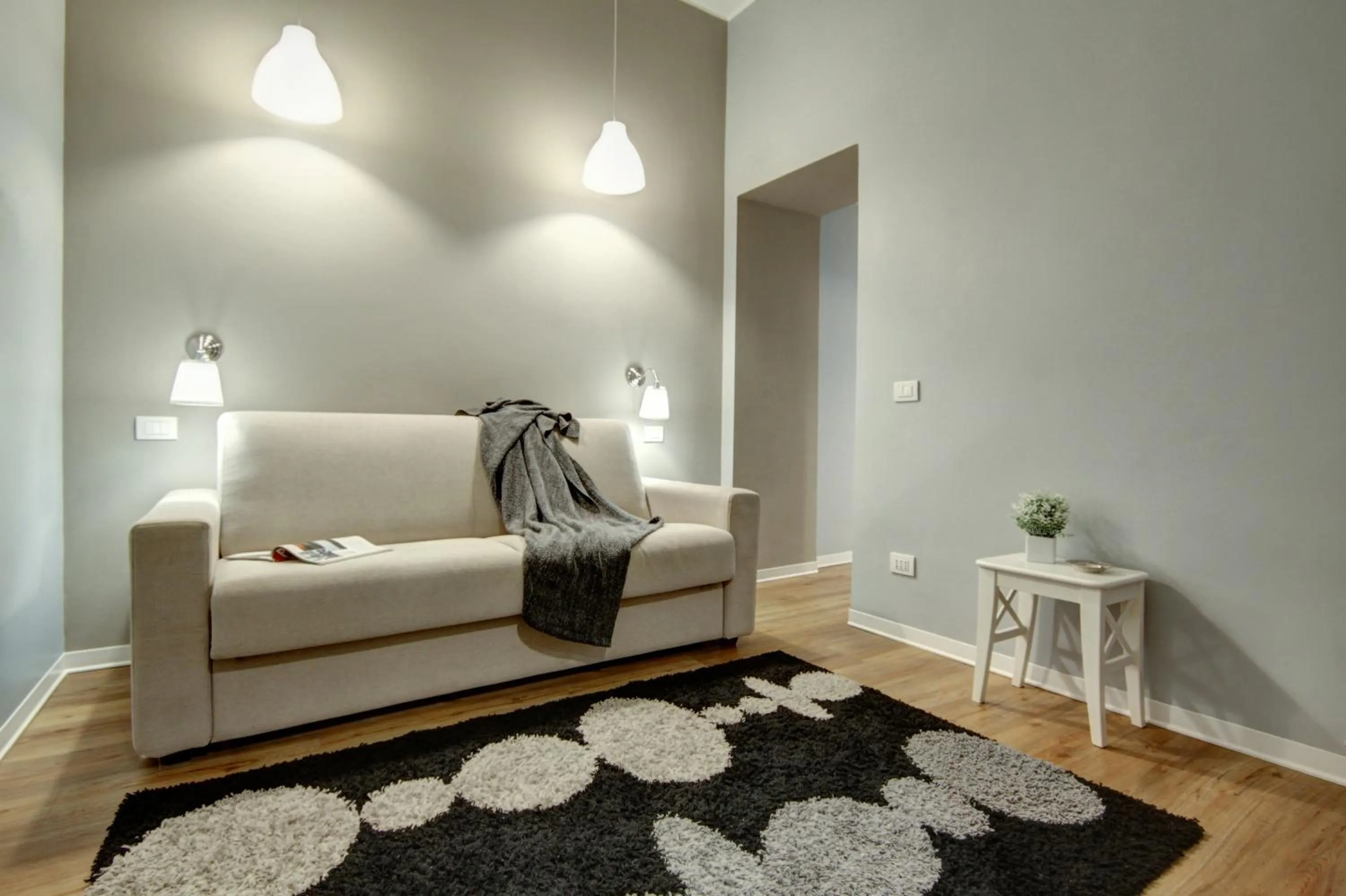 Living room in AmoRoma Suite