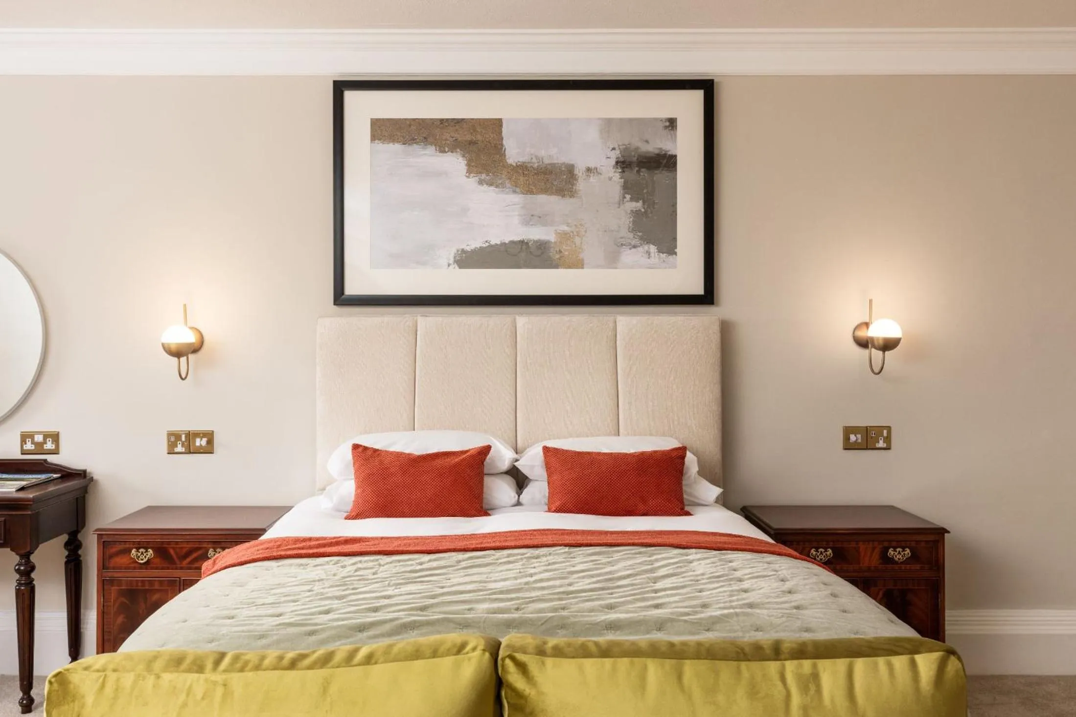 Bed in Cally Palace Hotel & Golf Course