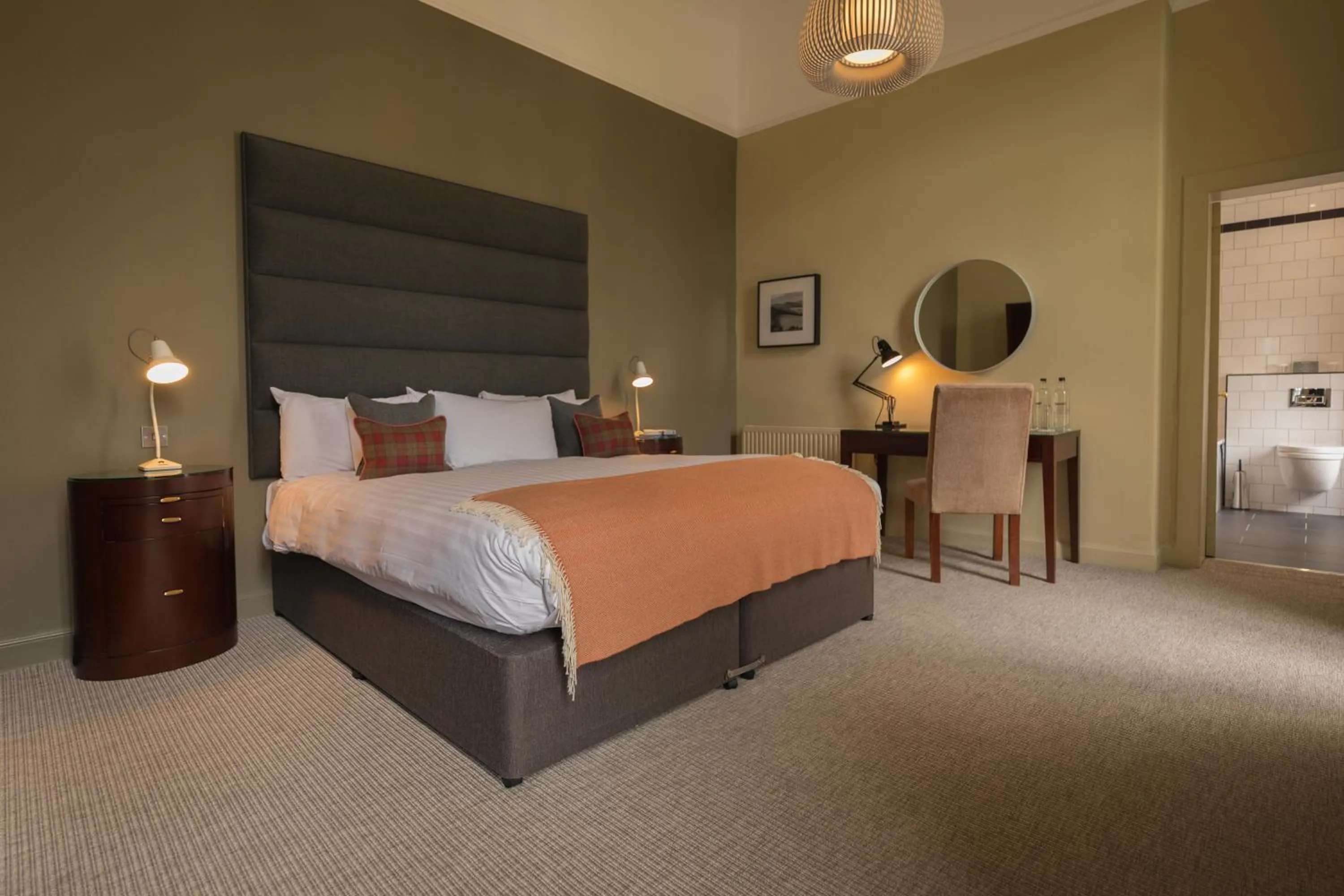 Bed in Peebles Hydro