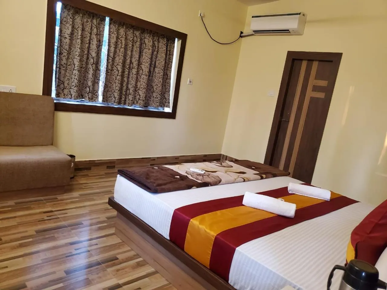Bed in Sundarban Tiger Roar Resort