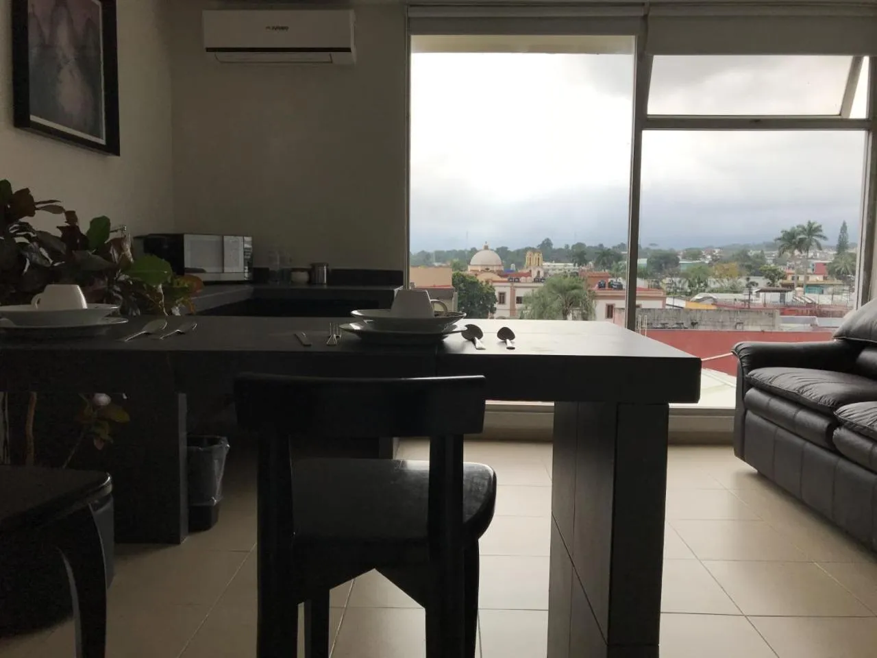 Kitchen or kitchenette in Hotel Ros Gaud