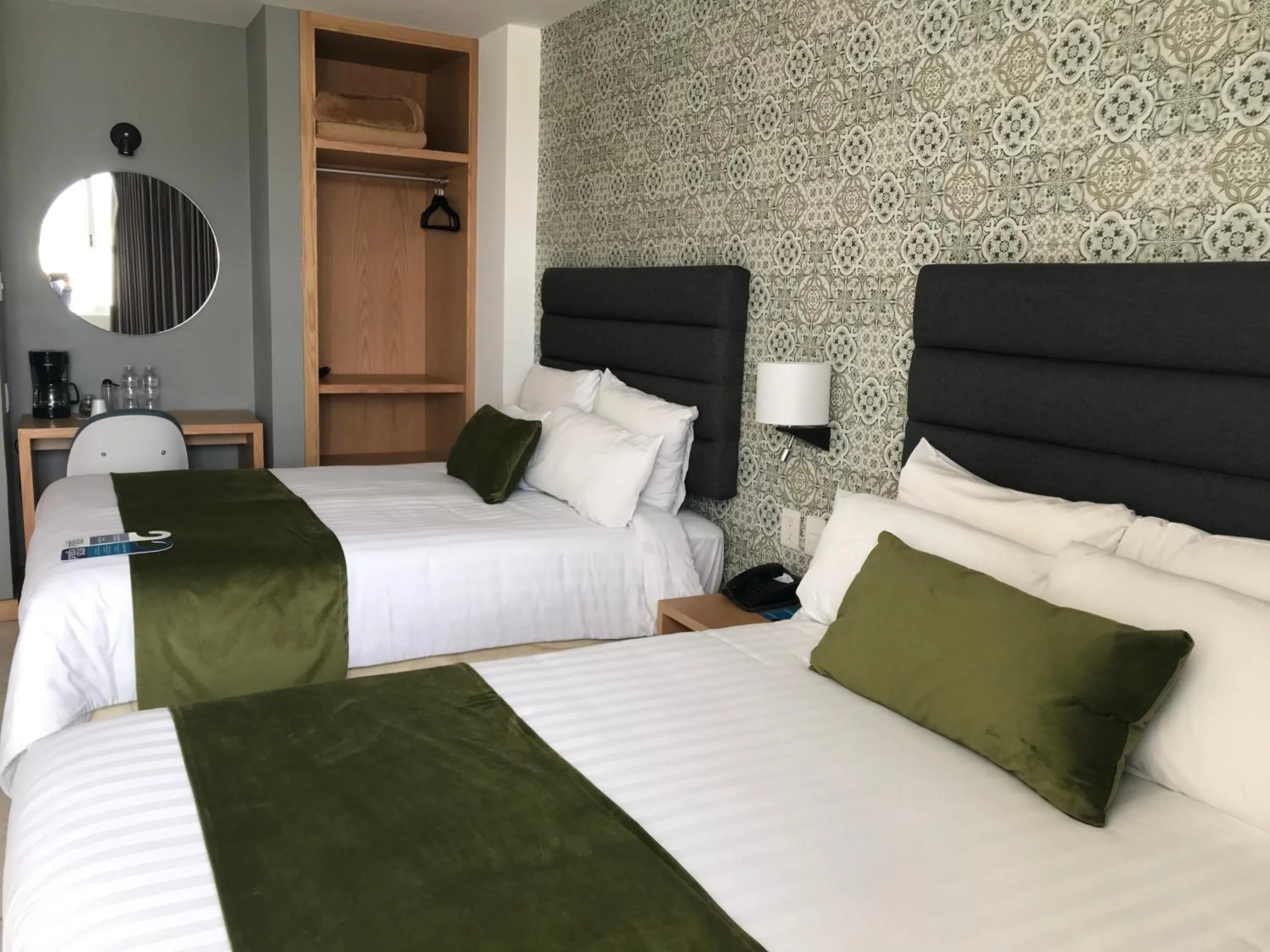 Bed in Hotel Ros Gaud