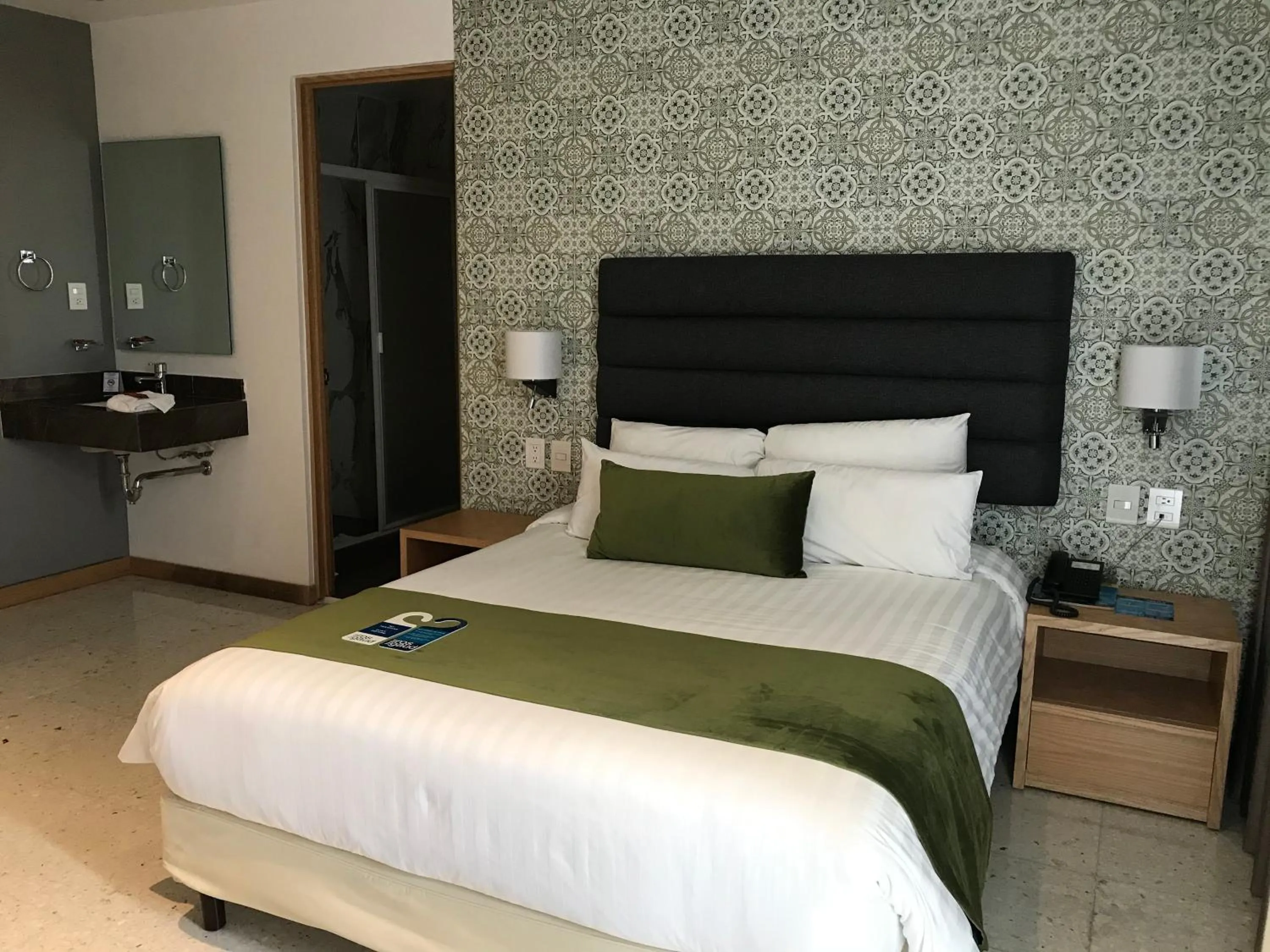 Bed in Hotel Ros Gaud