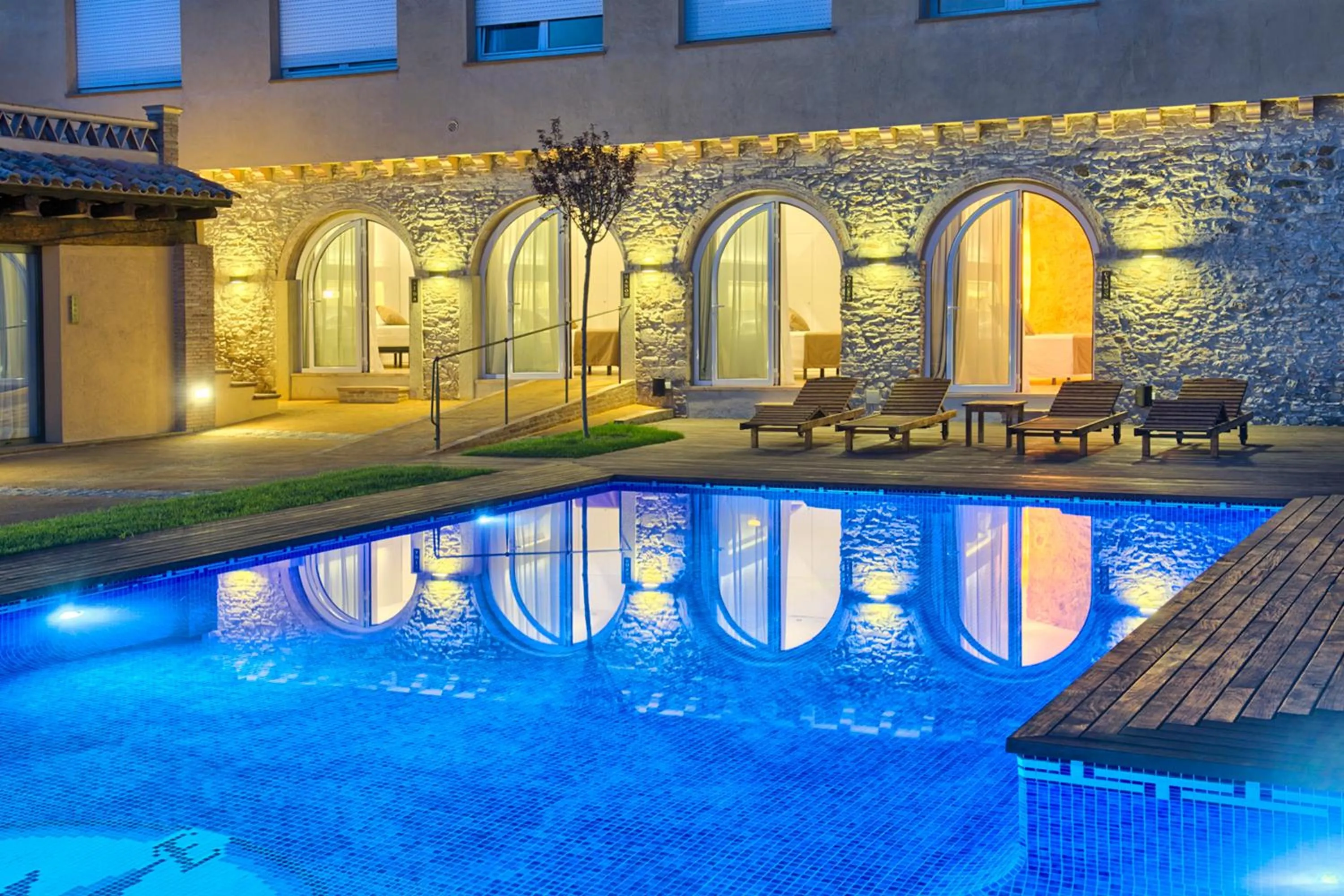 Swimming pool in Hostalet de Begur - Adults Only