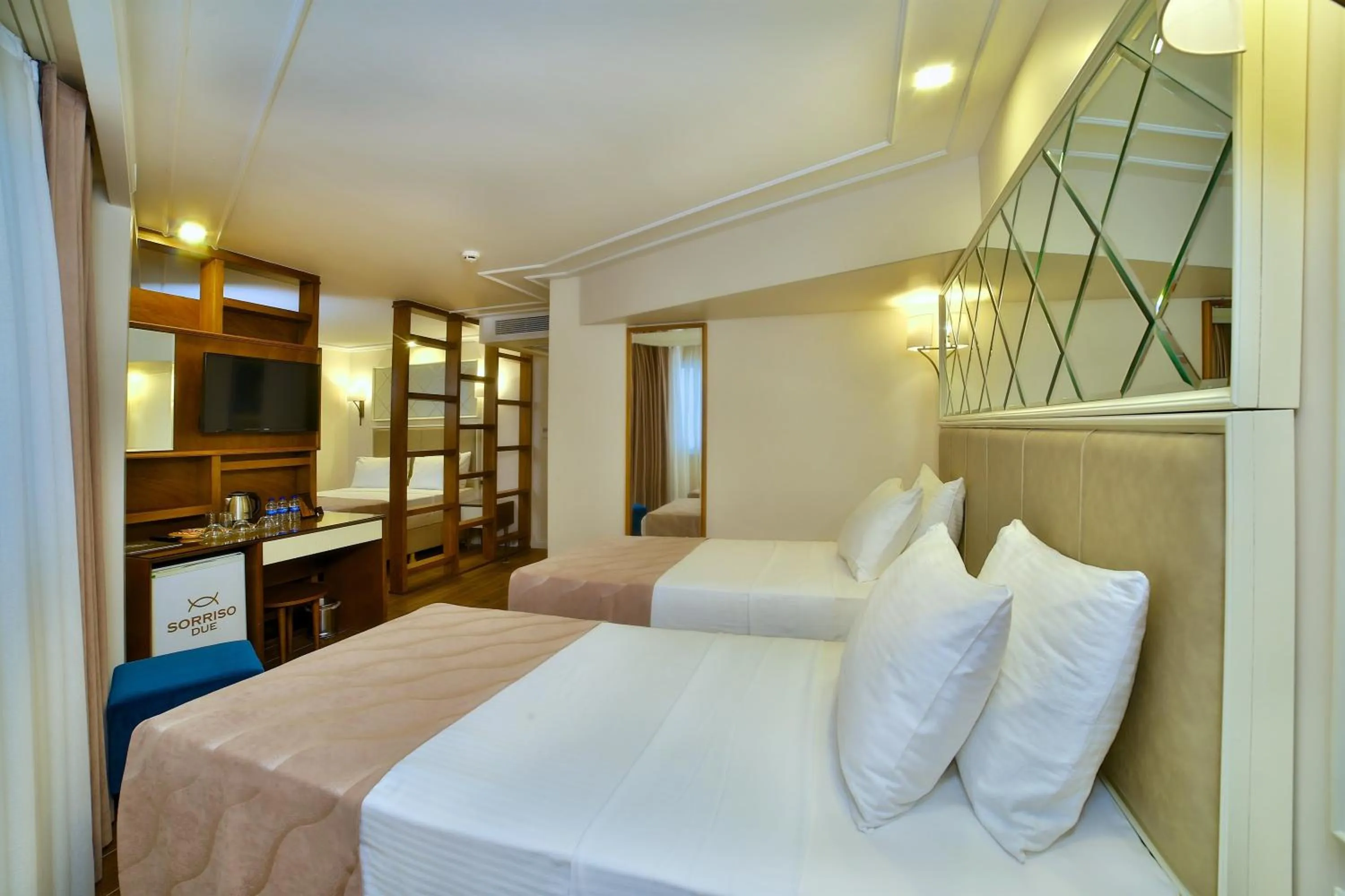 Photo of the whole room, Bed in SORRISO HOTEL DUE