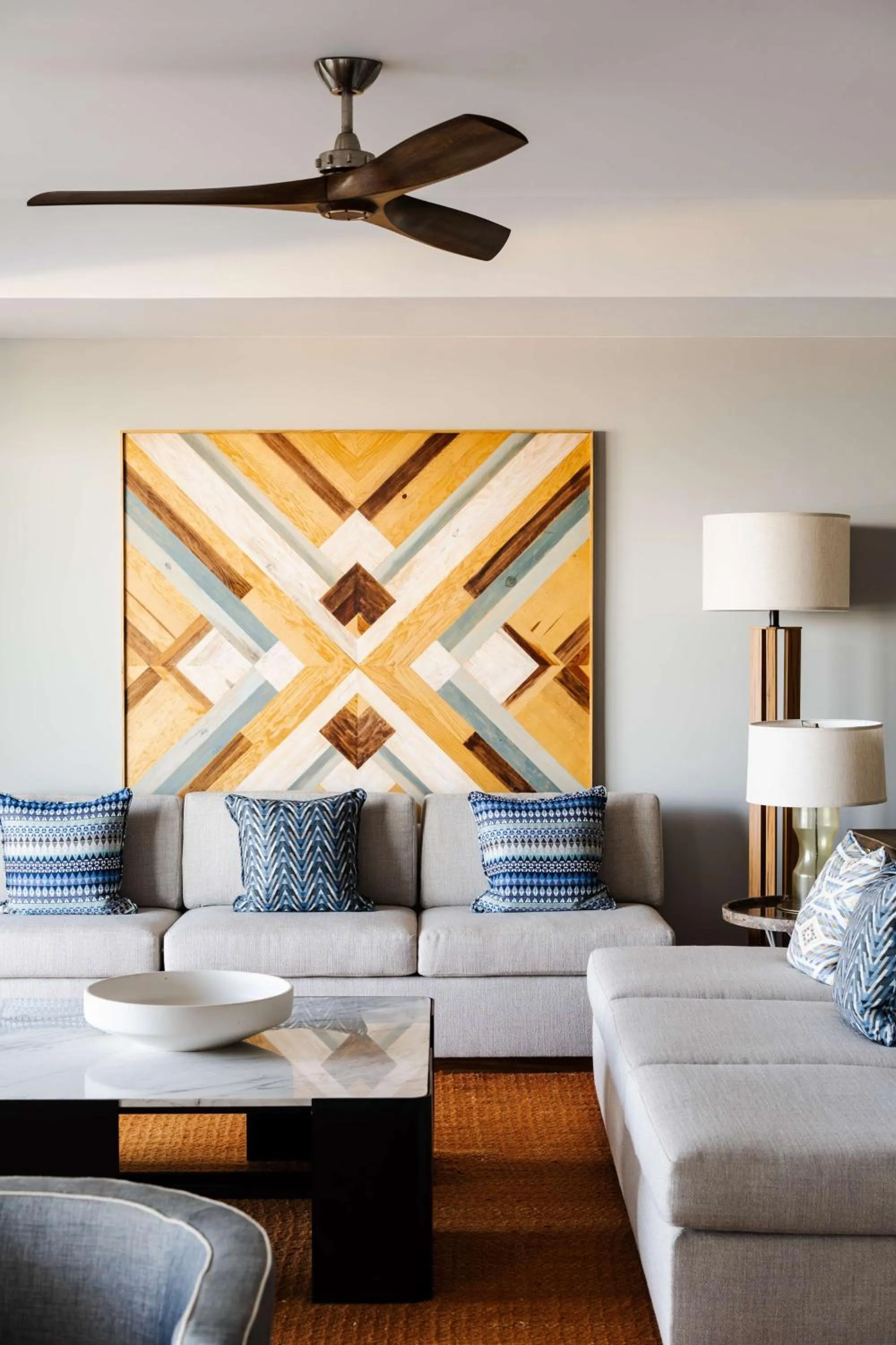 Living room in Conrad Punta de Mita