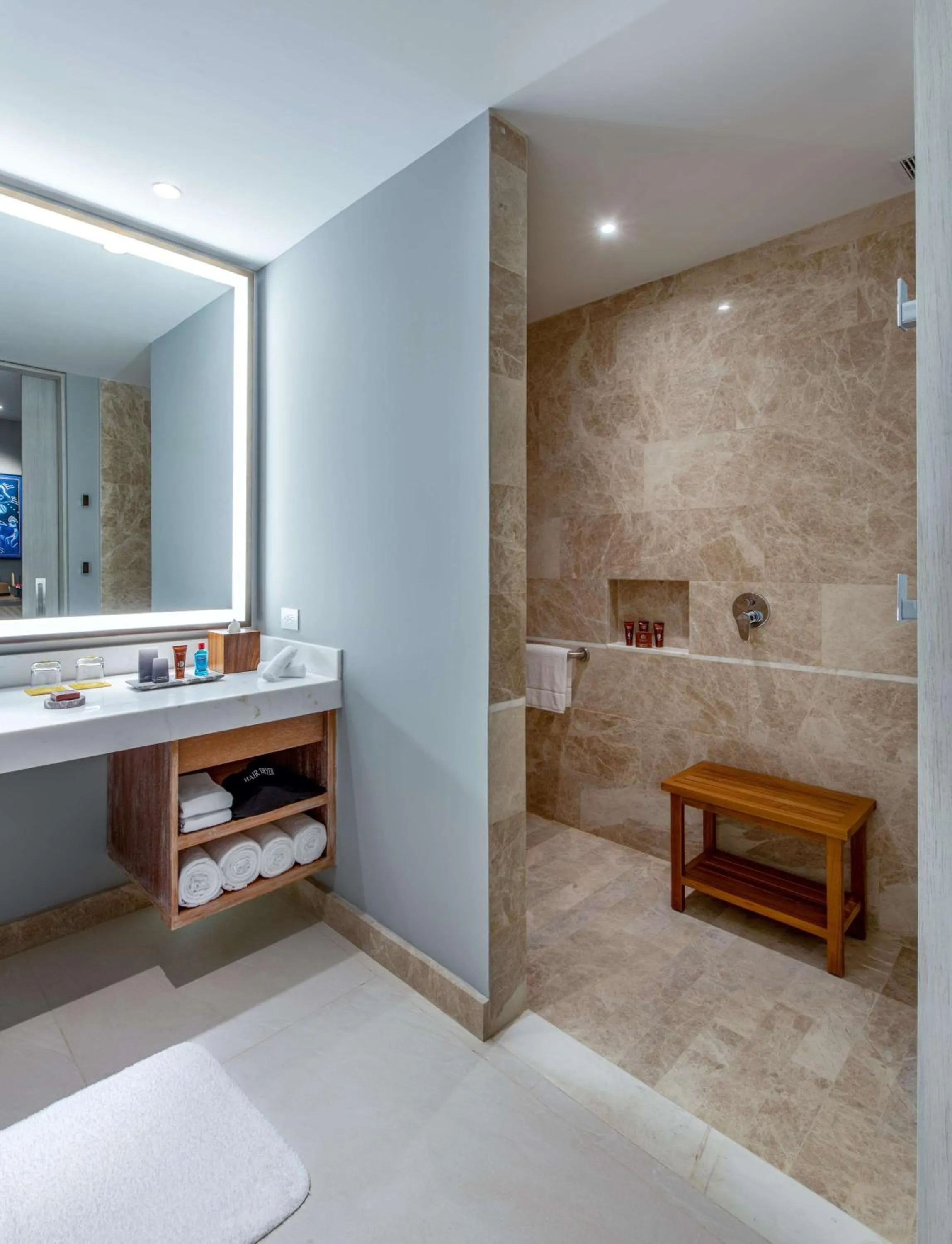 Bathroom in Conrad Punta de Mita