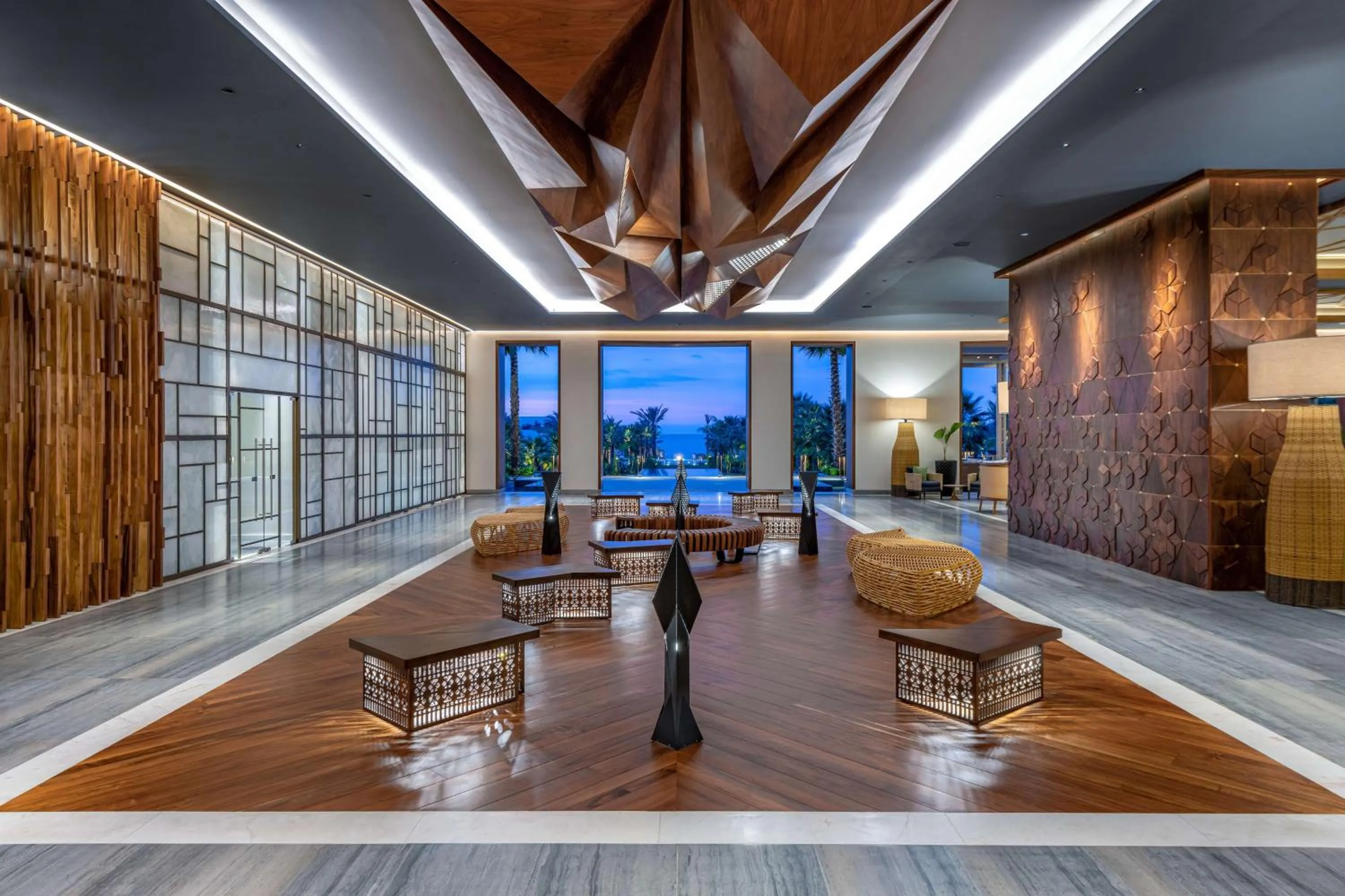 Lobby or reception in Conrad Punta de Mita