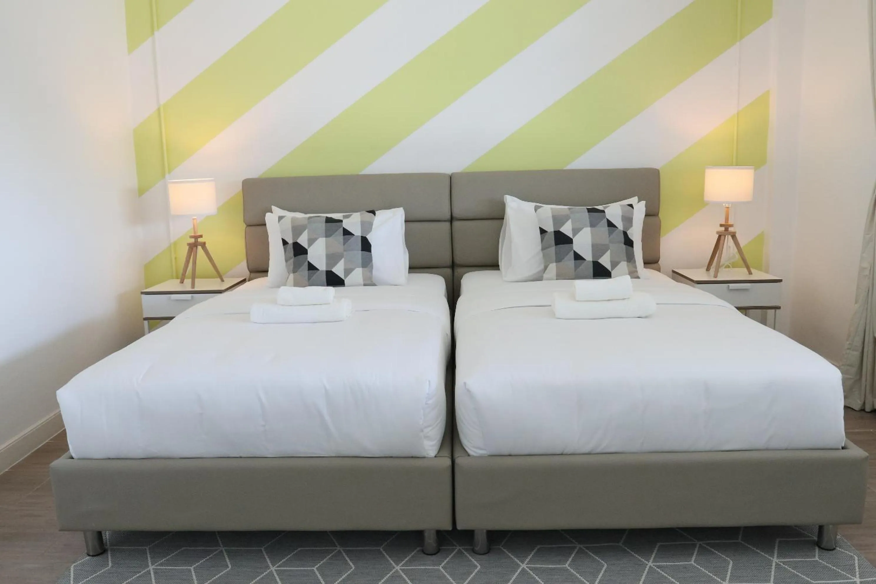 Bed in Airee Premier Residence