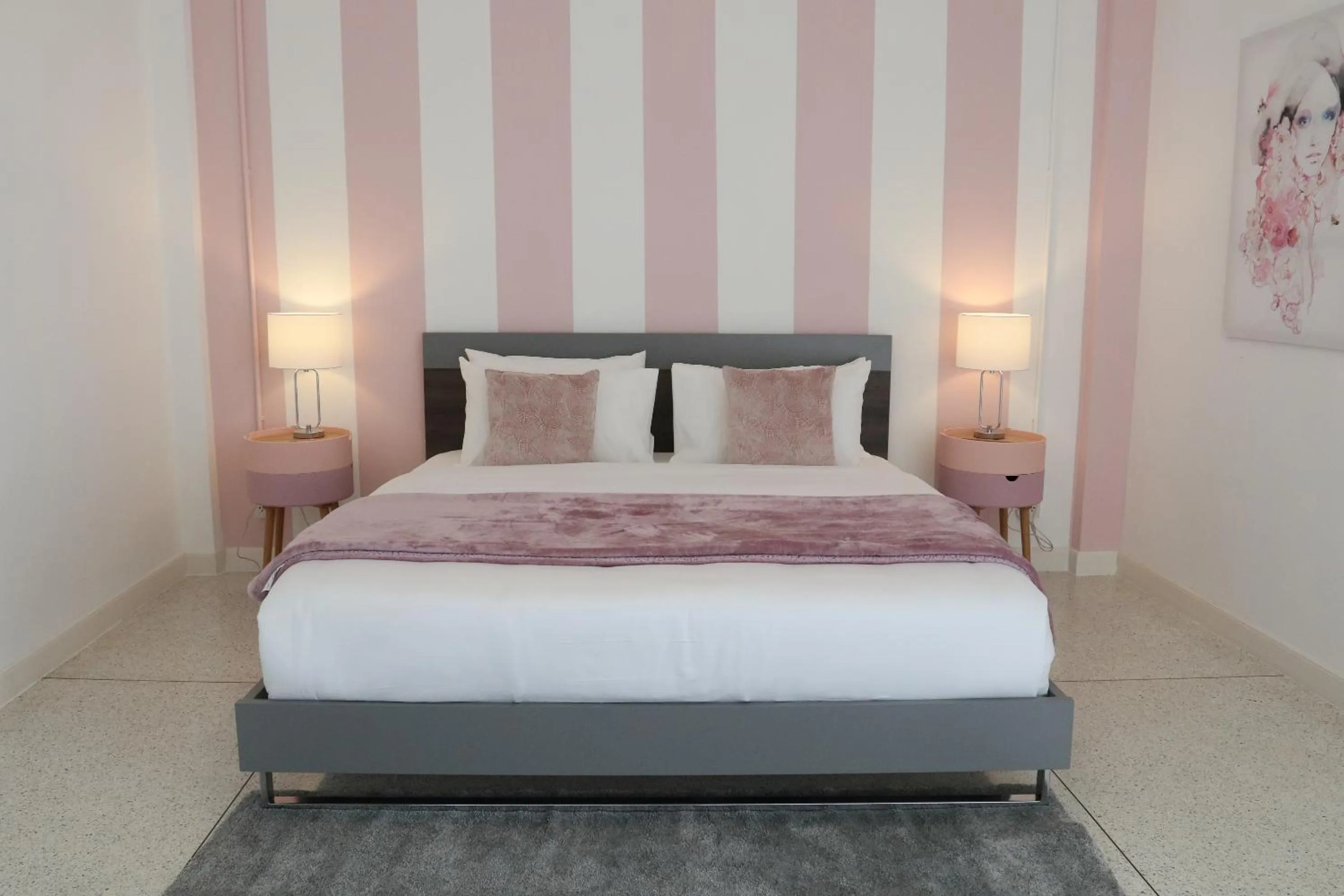 Bed in Airee Premier Residence