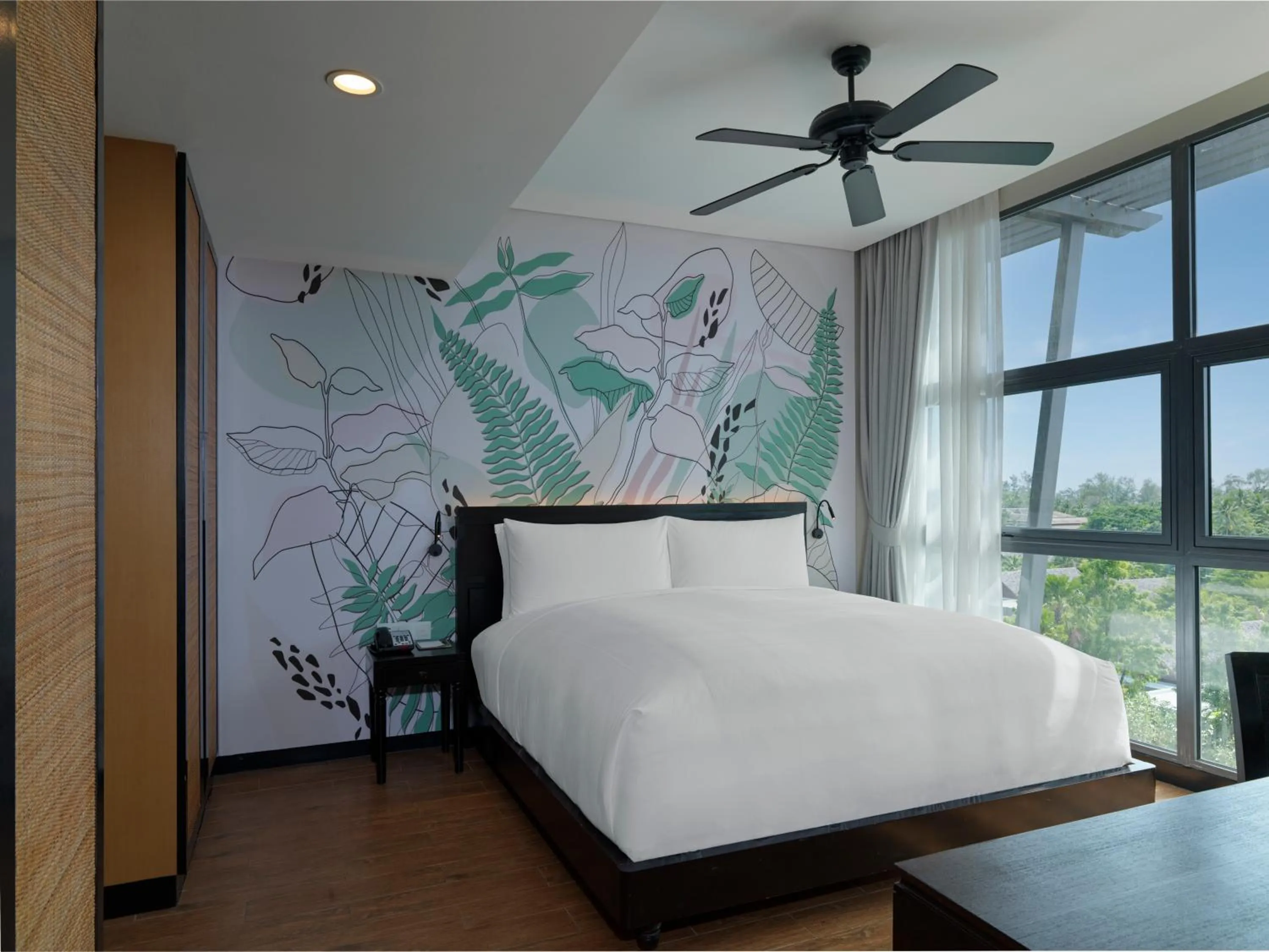 Bed in Avani Plus Mai Khao Phuket Suites