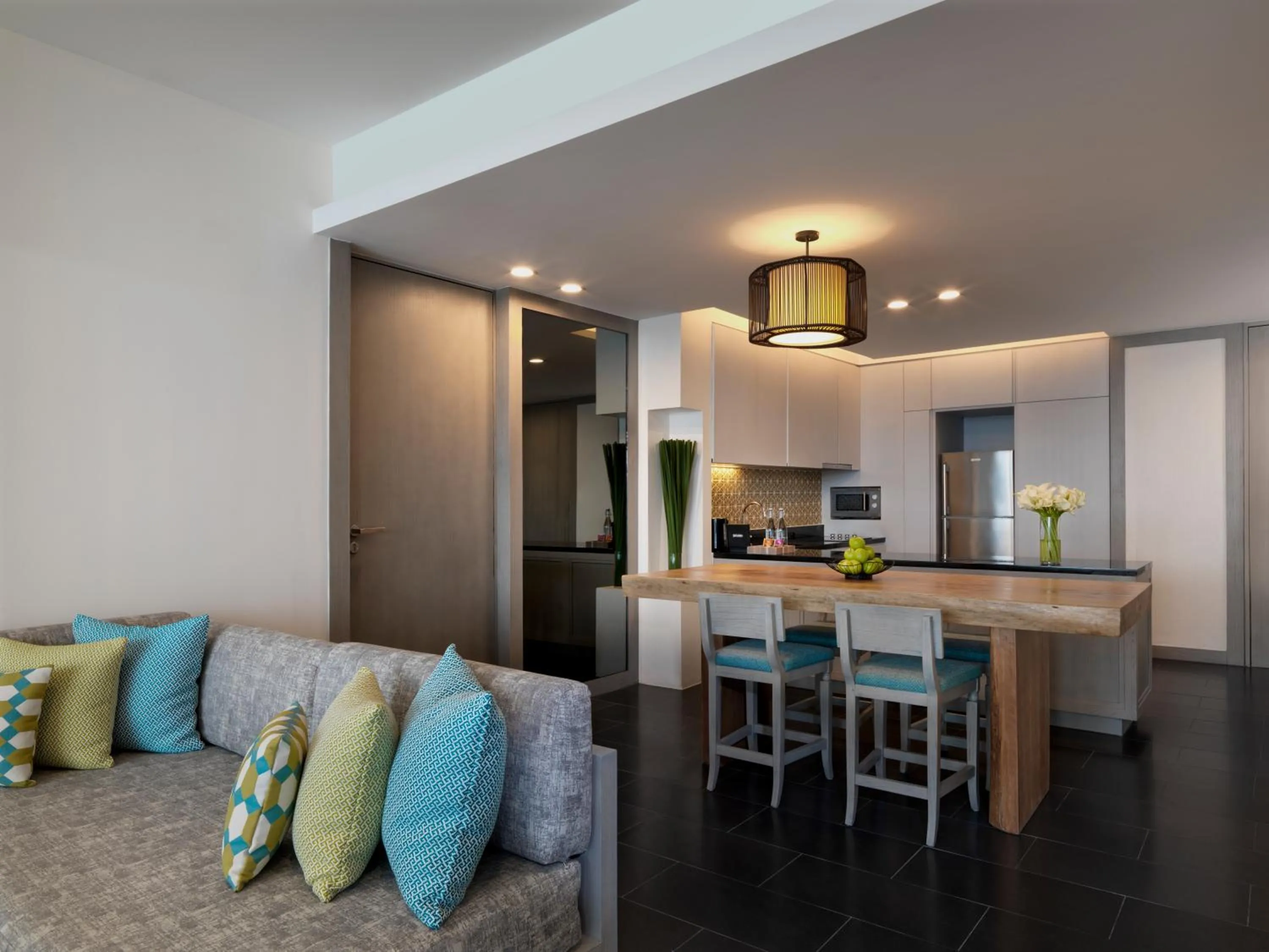 Living room in Avani Plus Mai Khao Phuket Suites