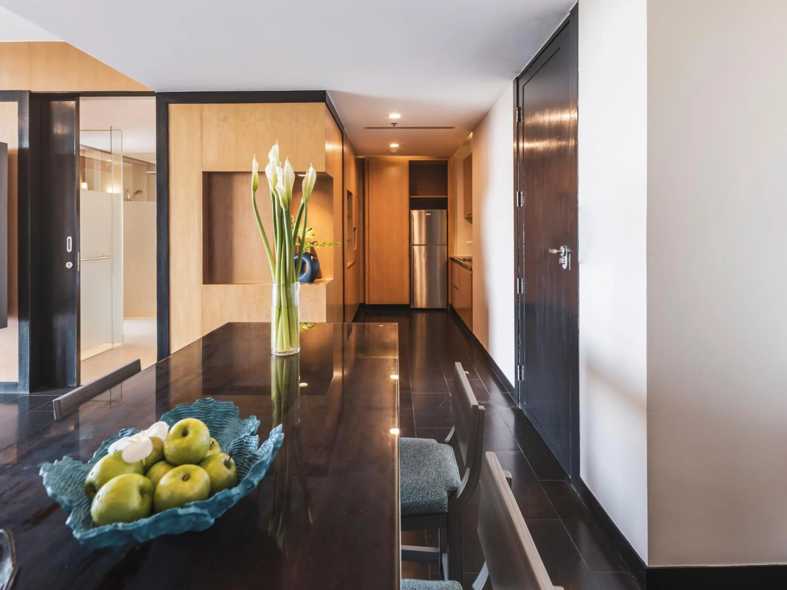 Kitchen or kitchenette in Avani Plus Mai Khao Phuket Suites