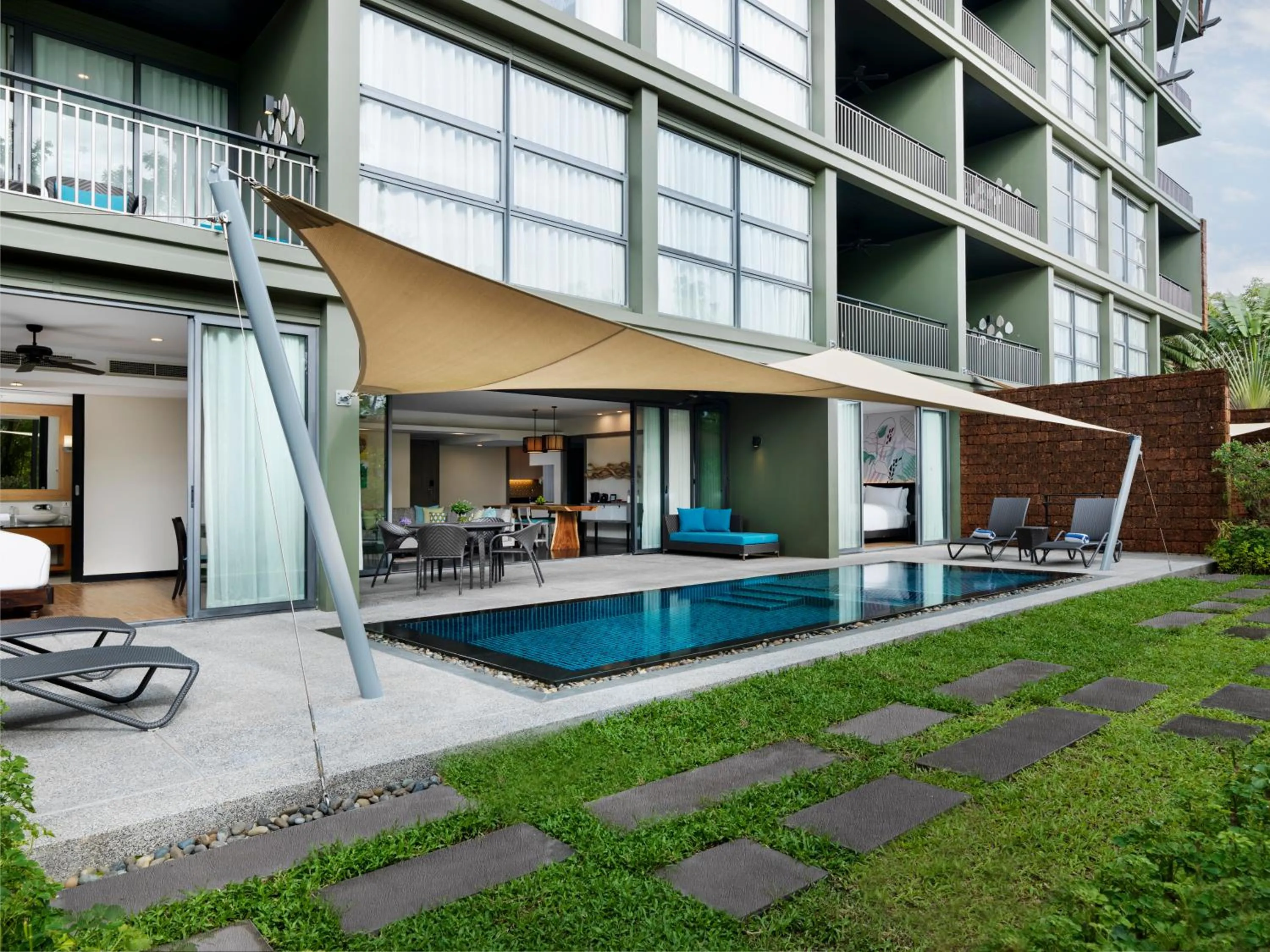 Pool view in Avani Plus Mai Khao Phuket Suites