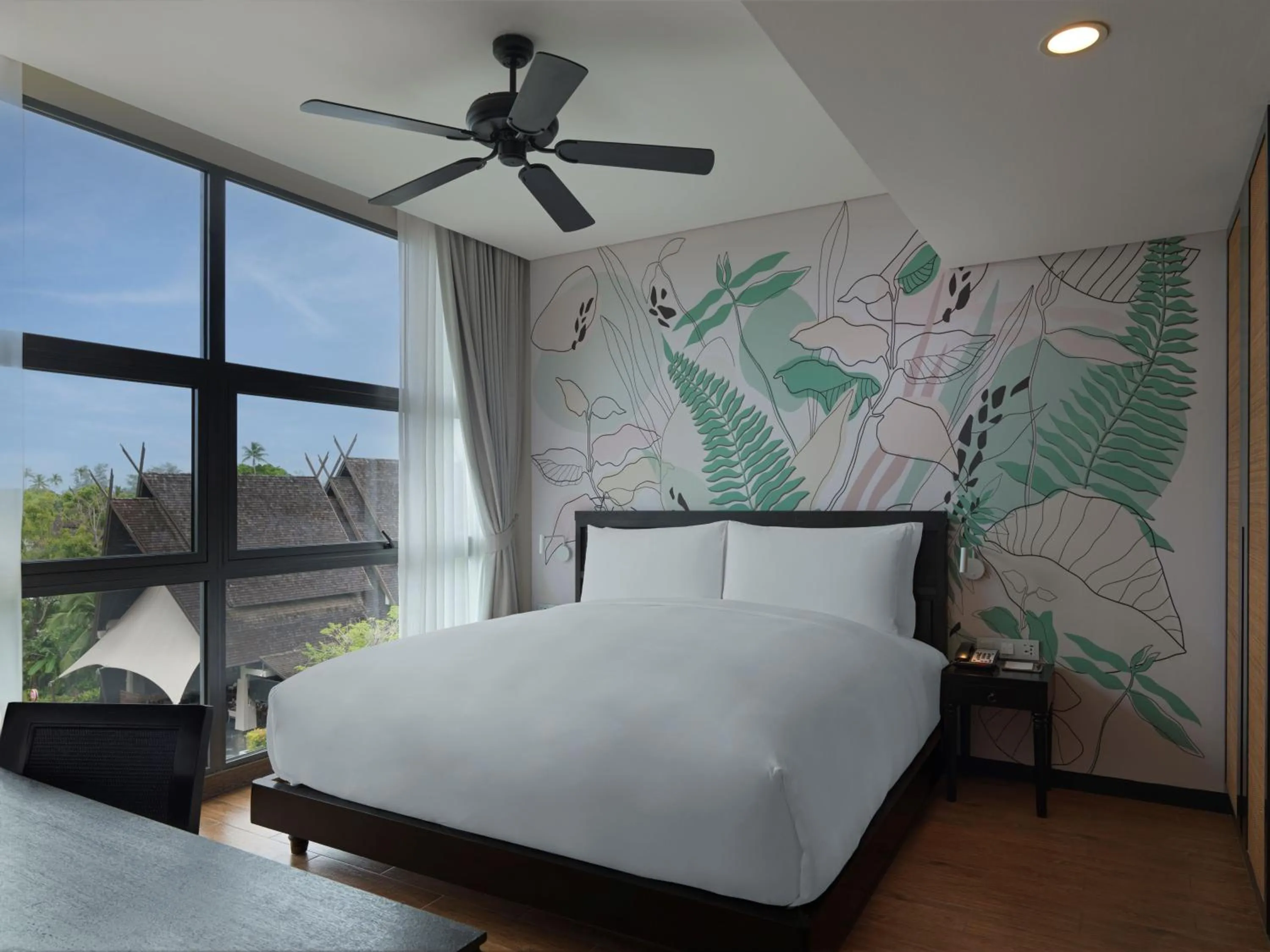 Bed in Avani Plus Mai Khao Phuket Suites