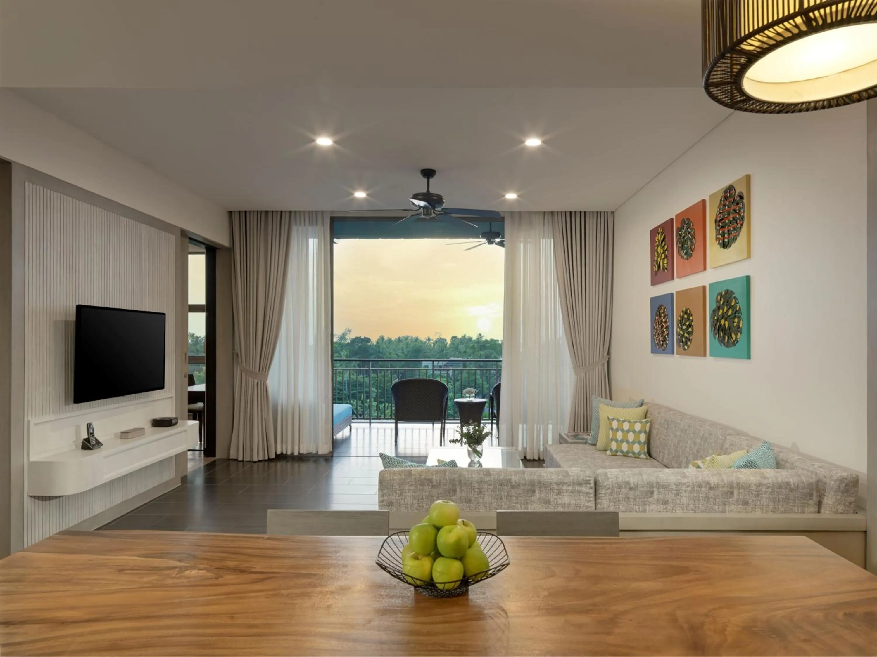 Living room in Avani Plus Mai Khao Phuket Suites