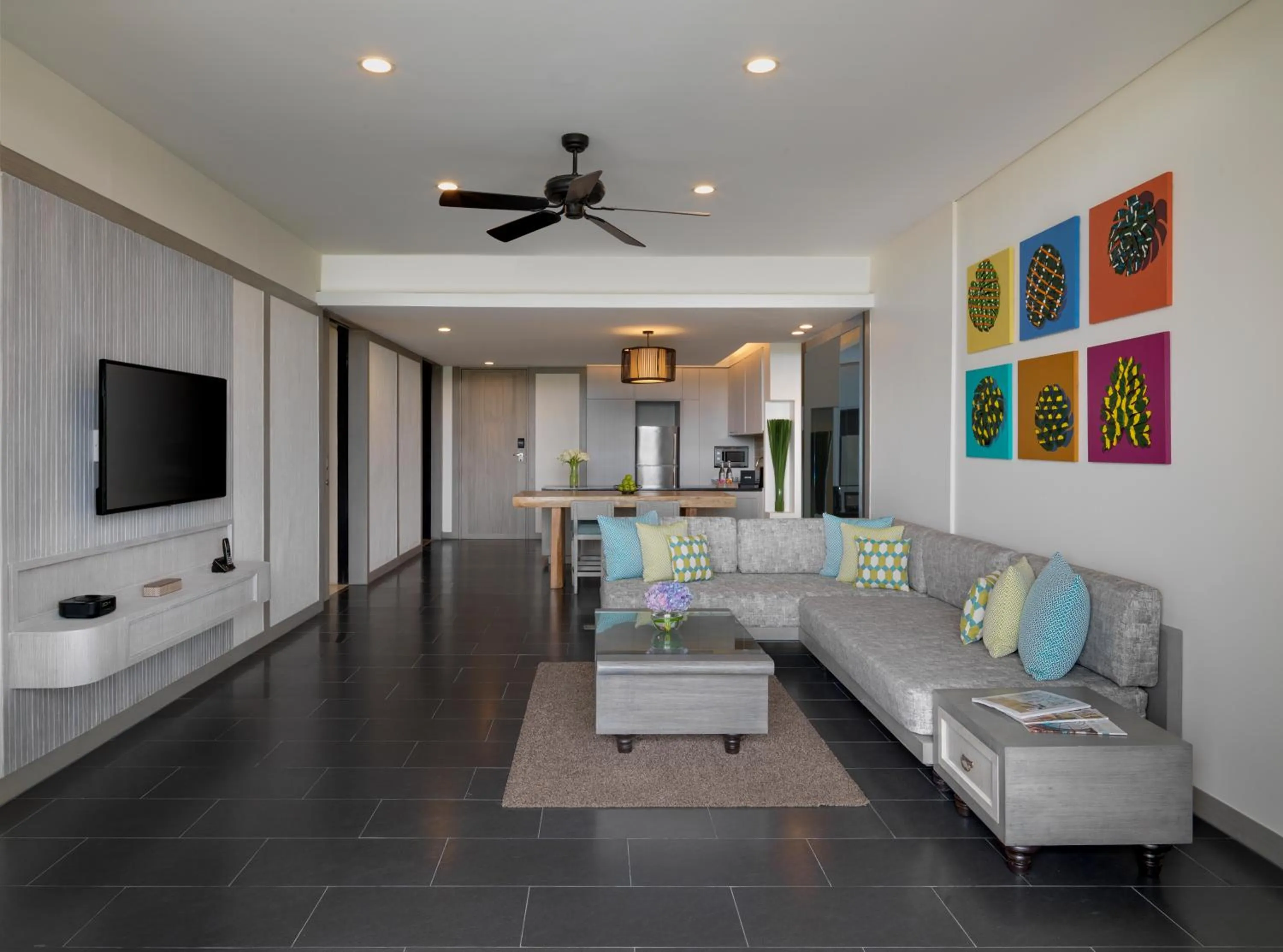 Living room in Avani Plus Mai Khao Phuket Suites