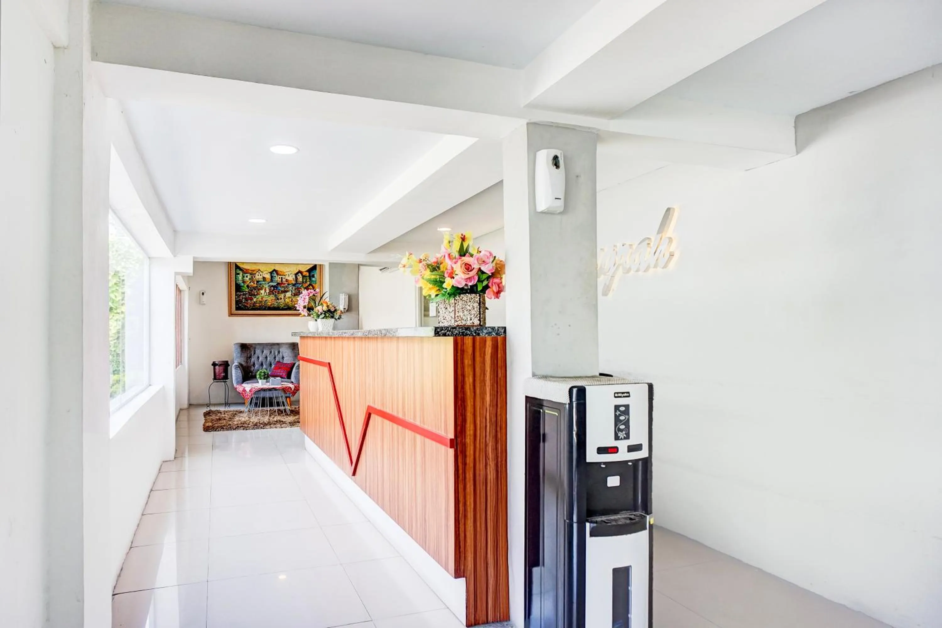 Lobby or reception in OYO Residence Anugrah