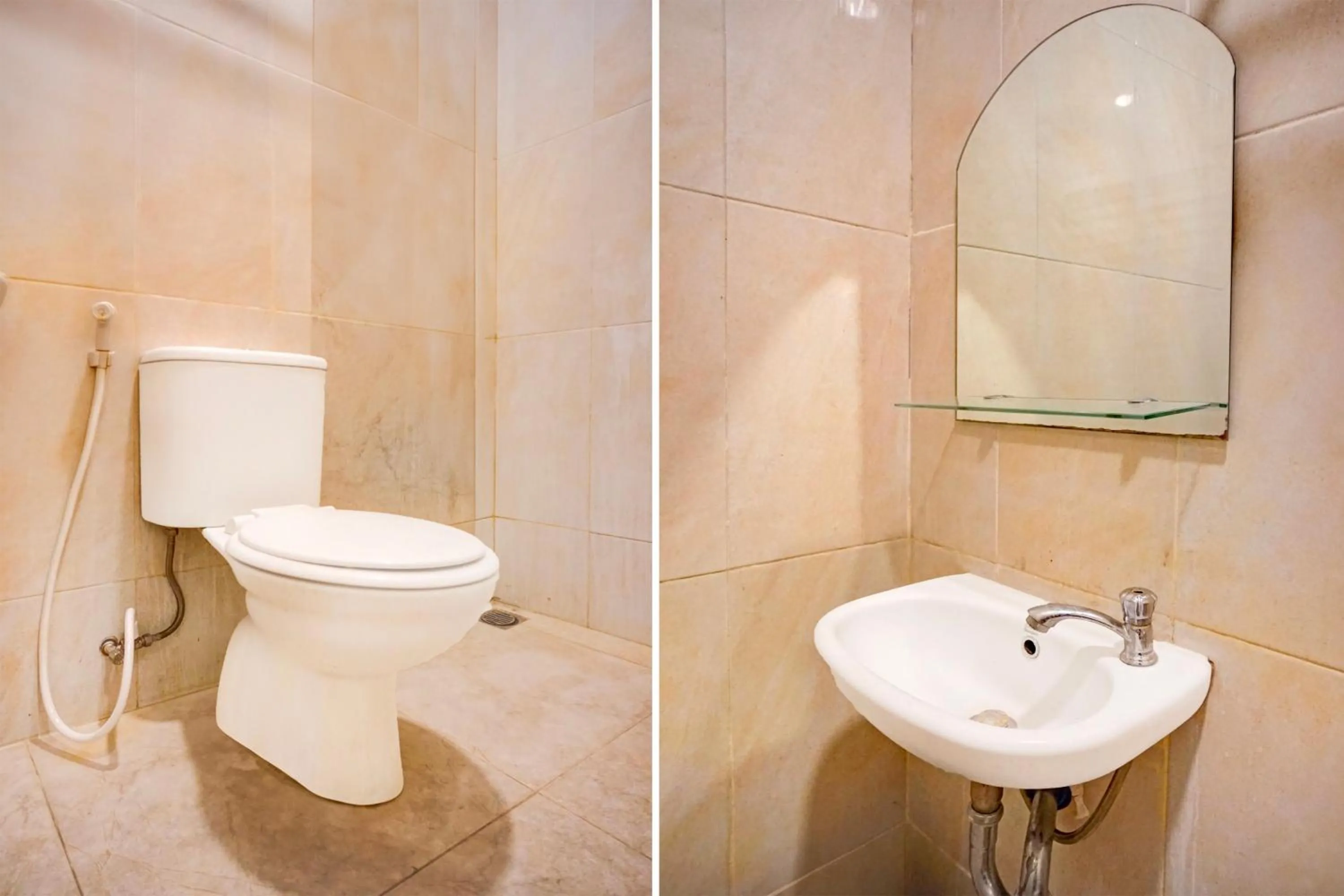 Bathroom in Hotel O Medan City Near Sun Plaza Formerly Residence Anugrah