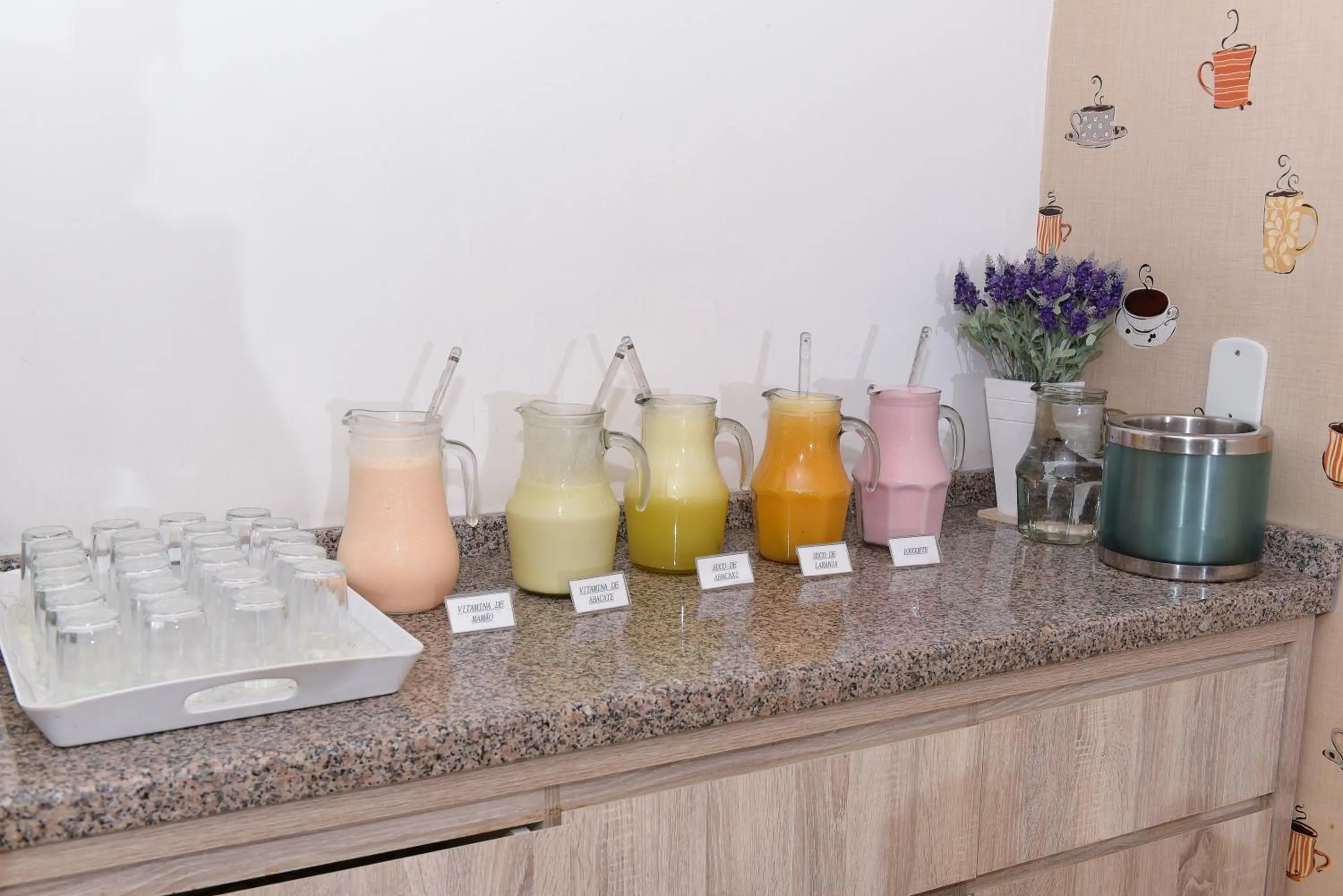 Food and drinks in Hotel Plaza Cascavel