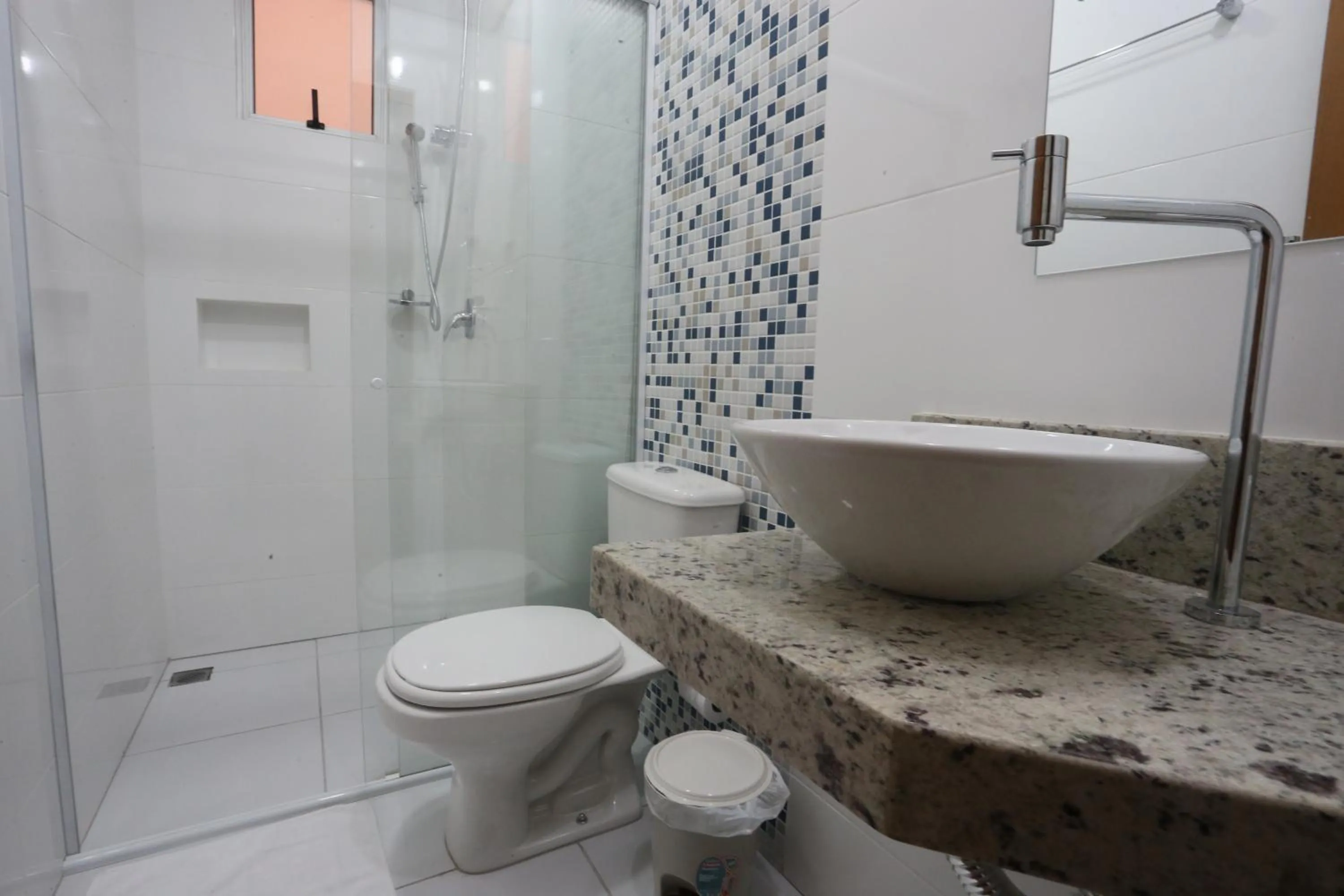 Bathroom in Hotel Plaza Cascavel