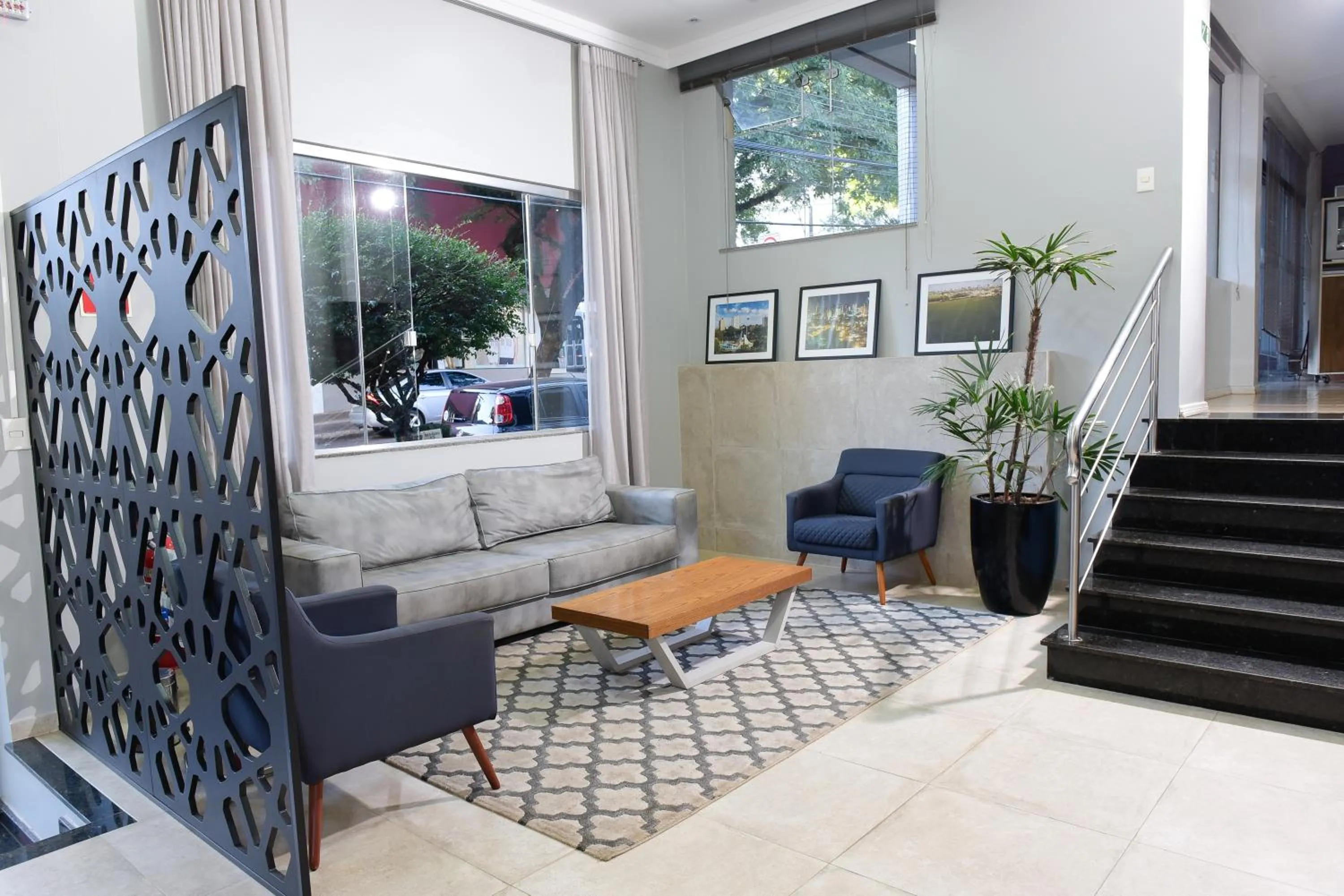 Lobby or reception in Hotel Plaza Cascavel