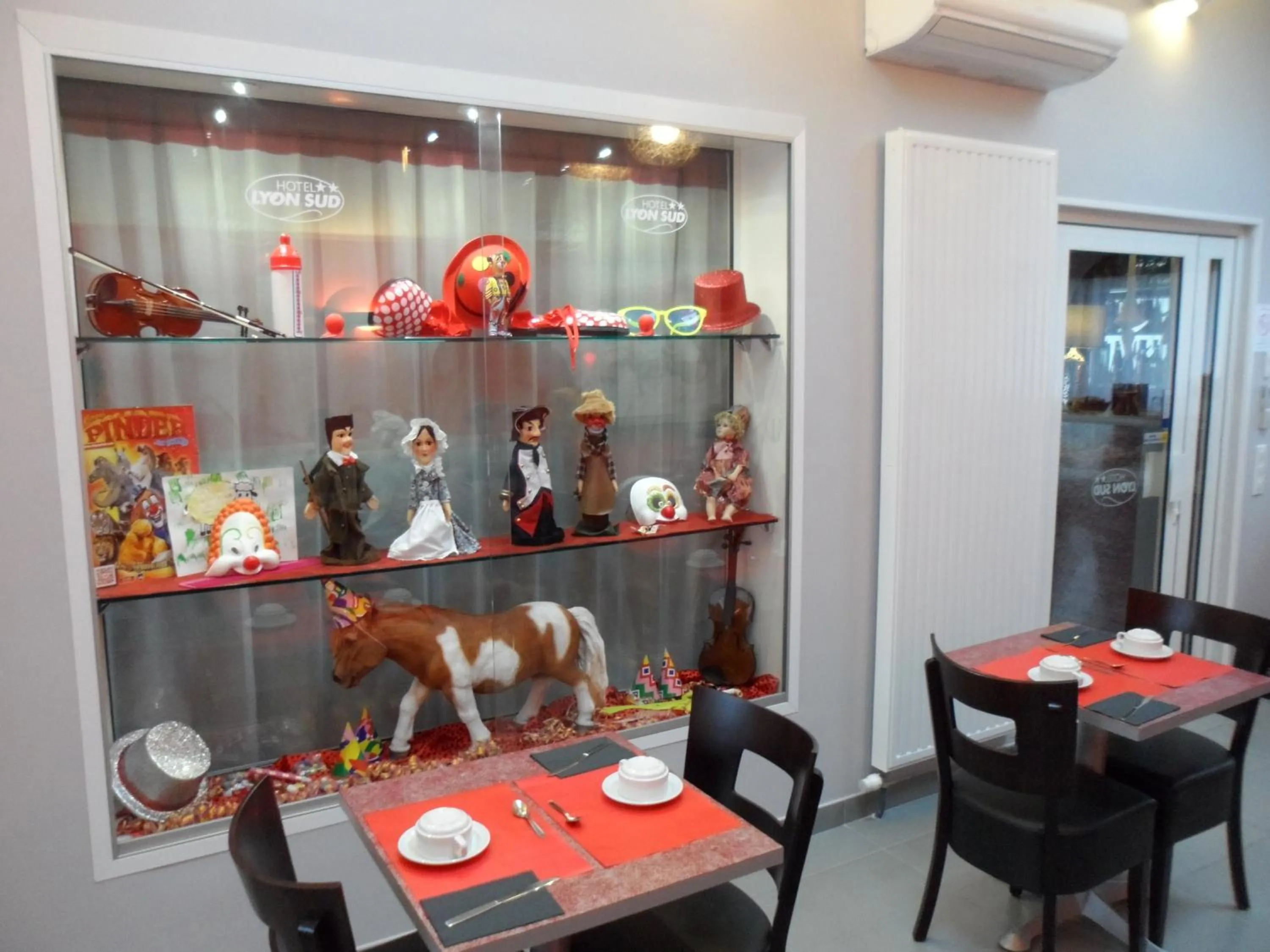 Decorative detail in Hotel Lyon Sud, Pierre Benite, St Genis Laval