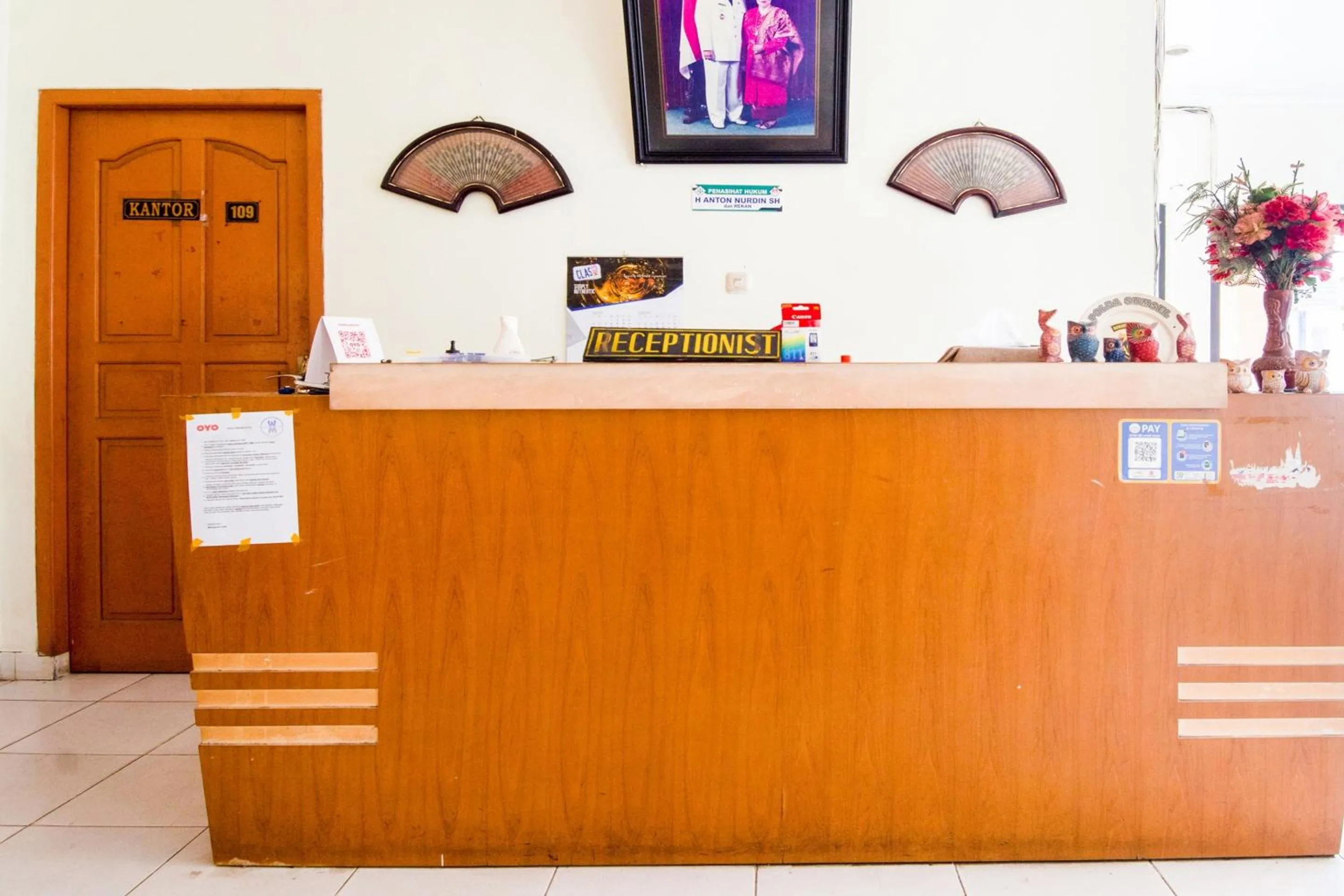 Lobby or reception in OYO 2025 Wisma Musdalifa