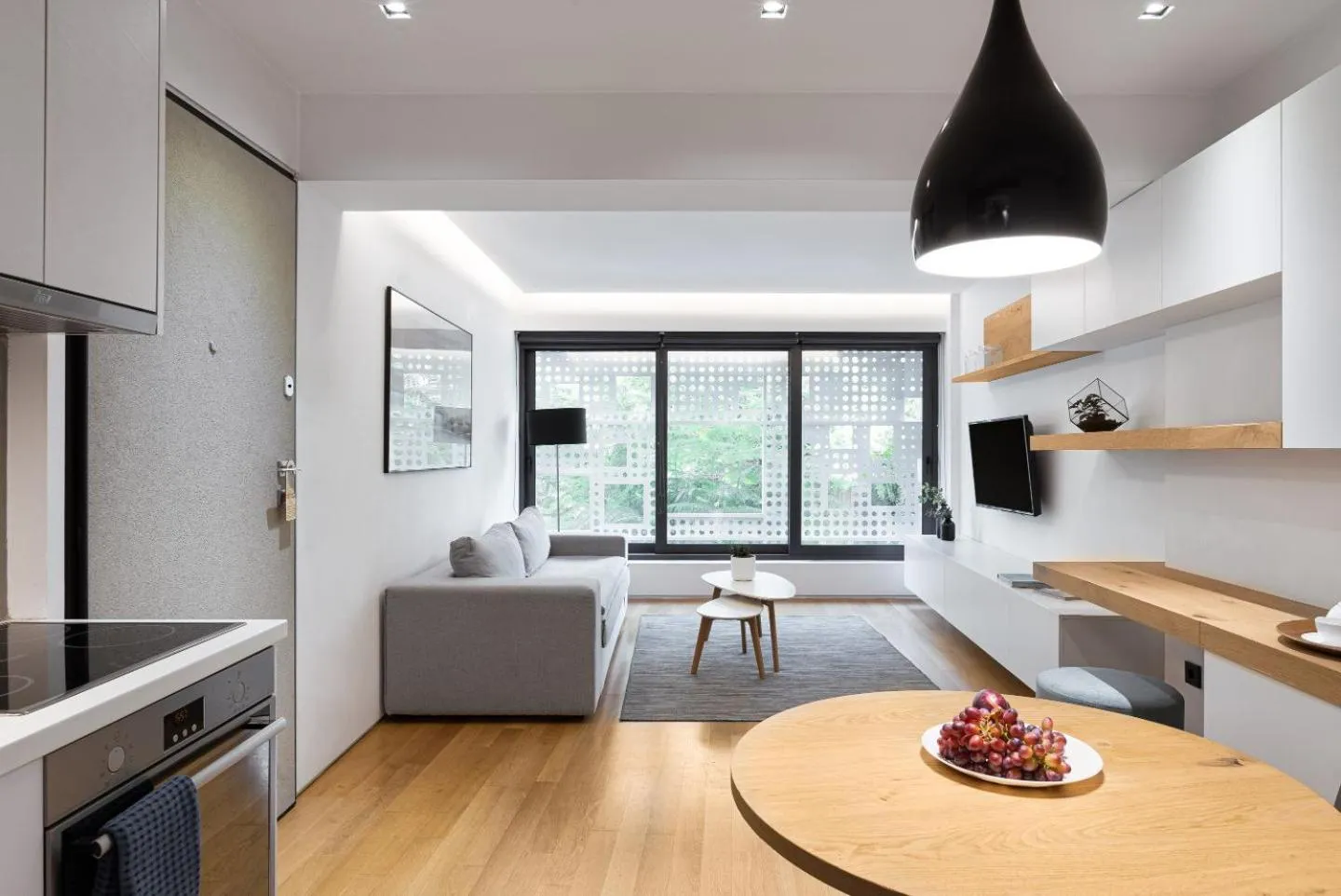 Living room in Urban Stripes Athens