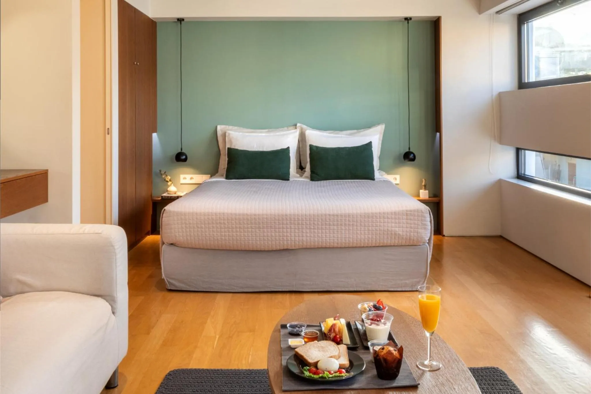 Bed in Urban Stripes Athens