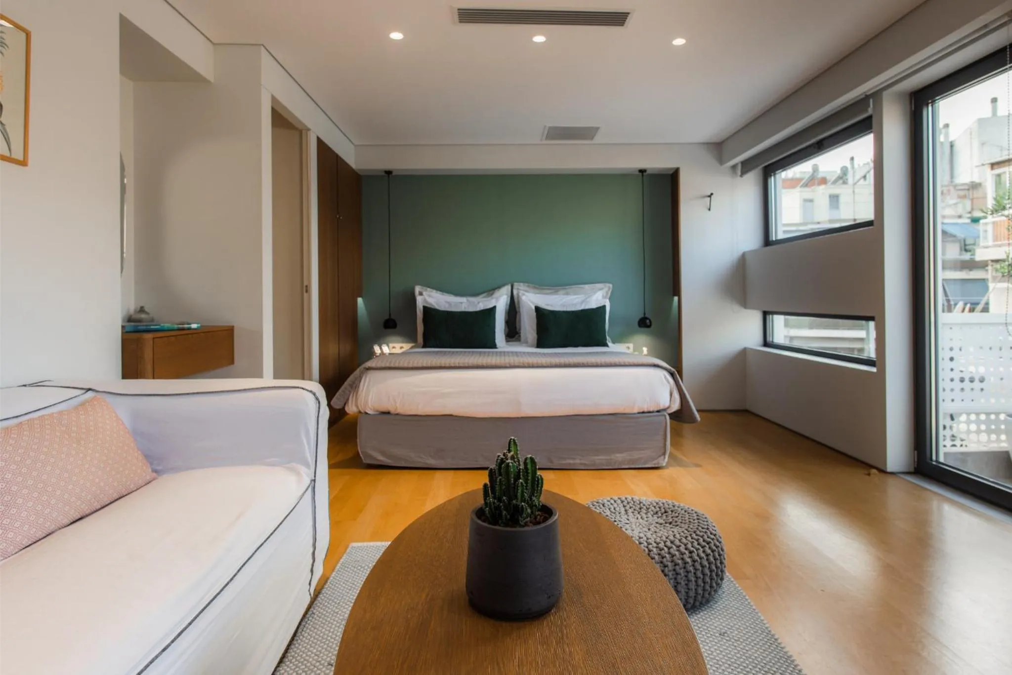 Bed in Urban Stripes Athens