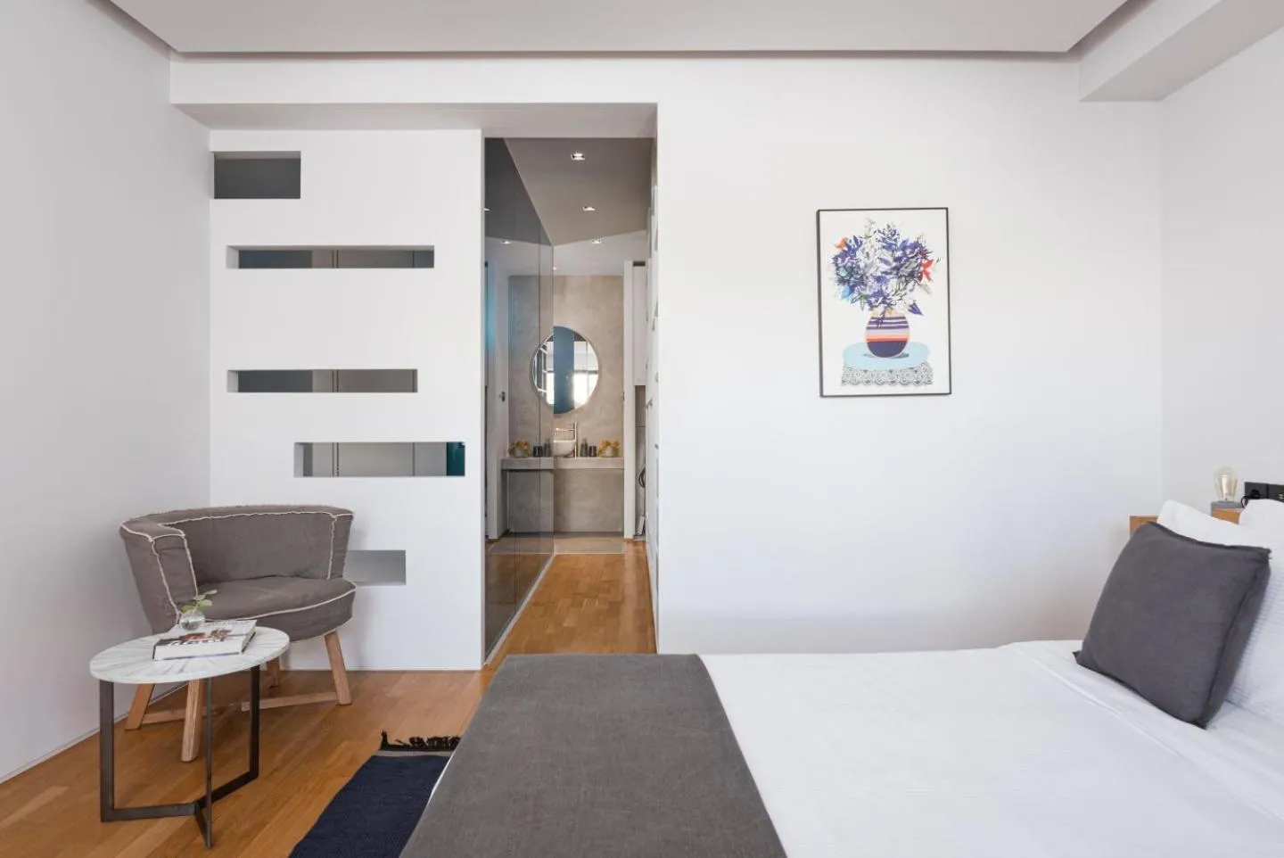 Bed in Urban Stripes Athens