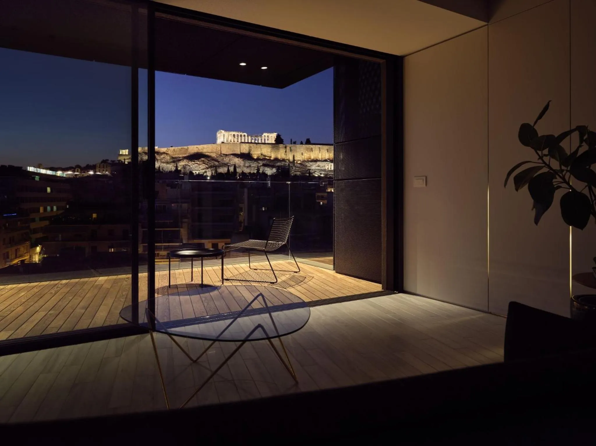 Night in Urban Stripes Athens