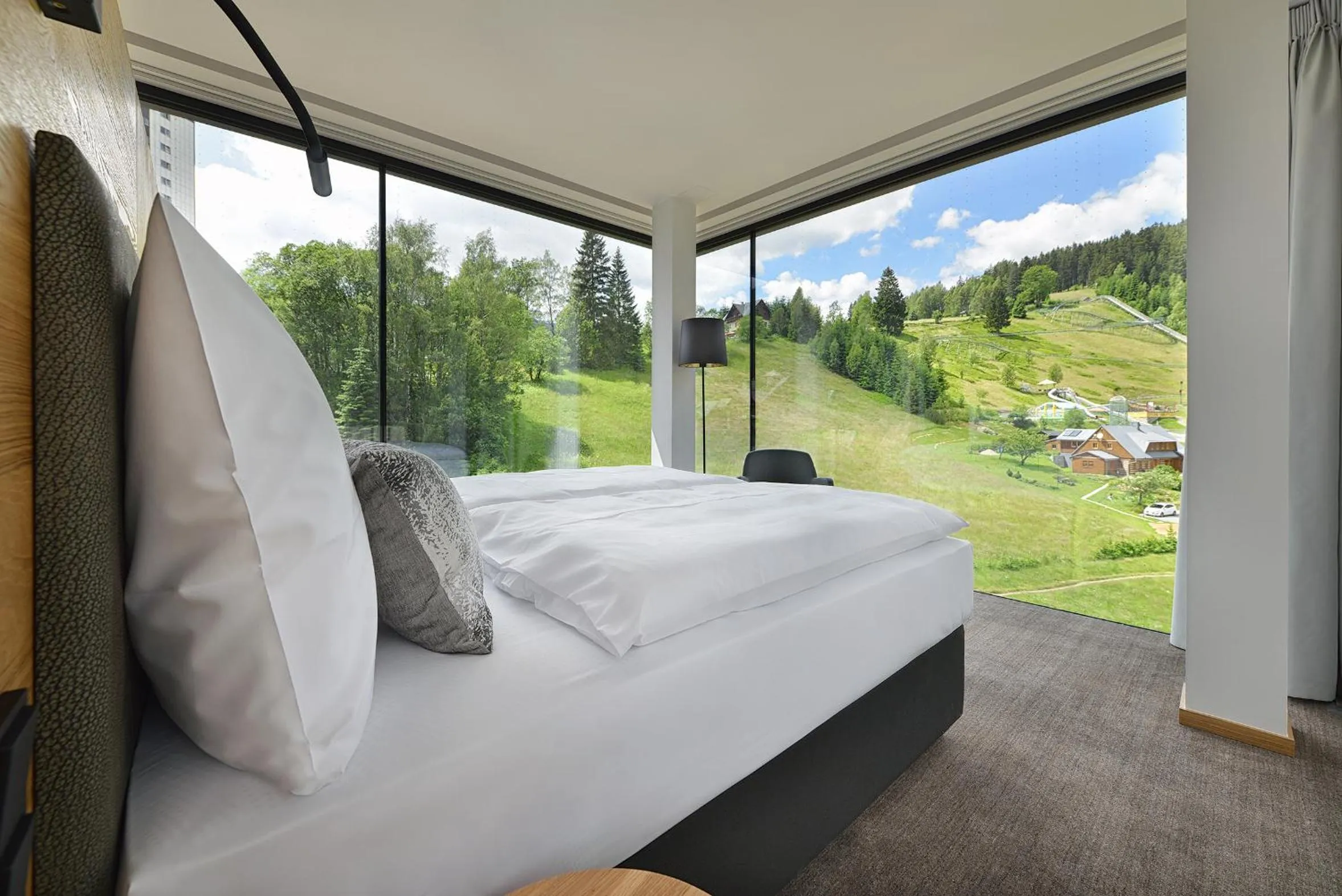 Bed in Grand Hotel Hradec