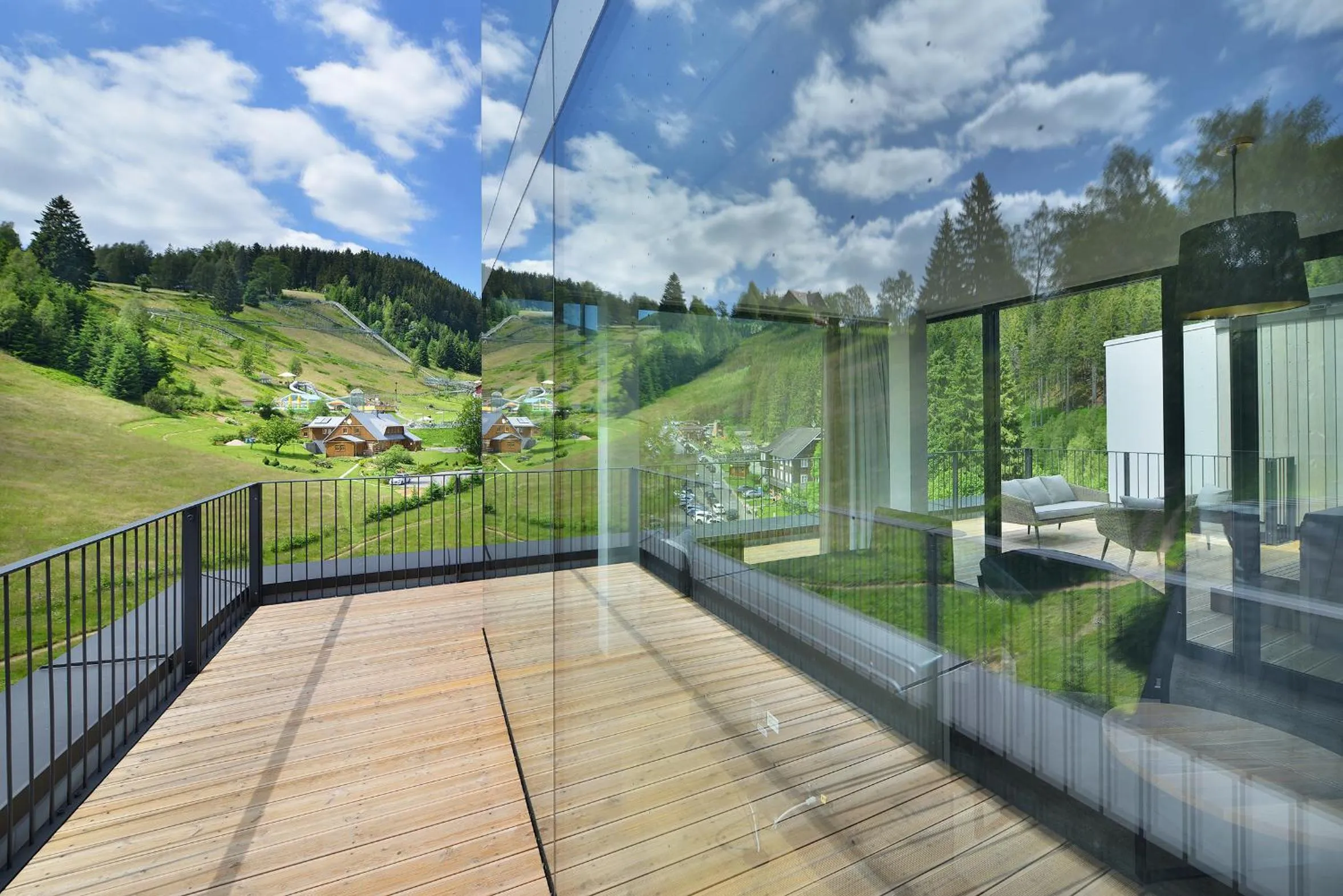 Natural landscape in Grand Hotel Hradec